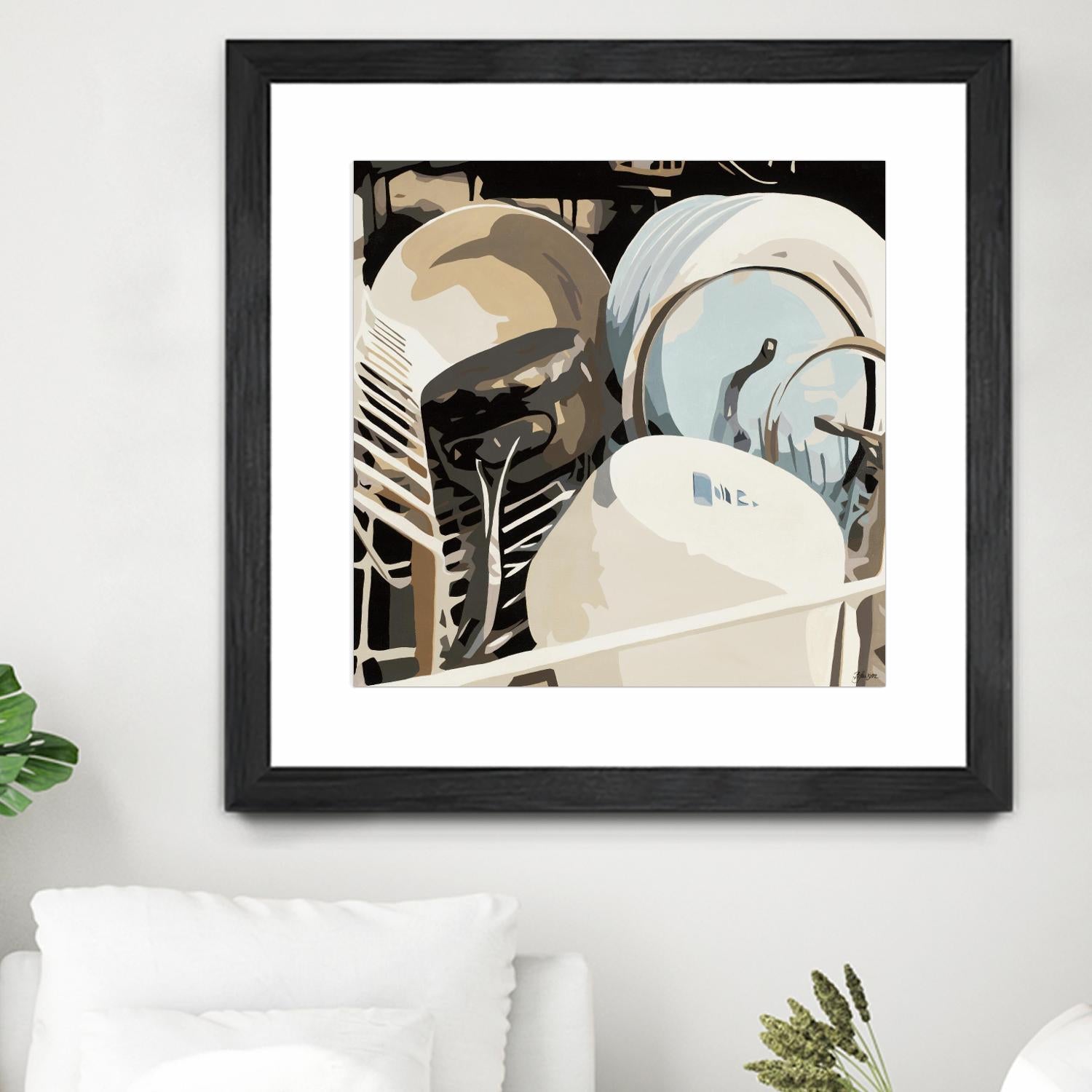 Kitchen BFF by Beth Ann Lawson on GIANT ART - whites & creams food & drink kitchen