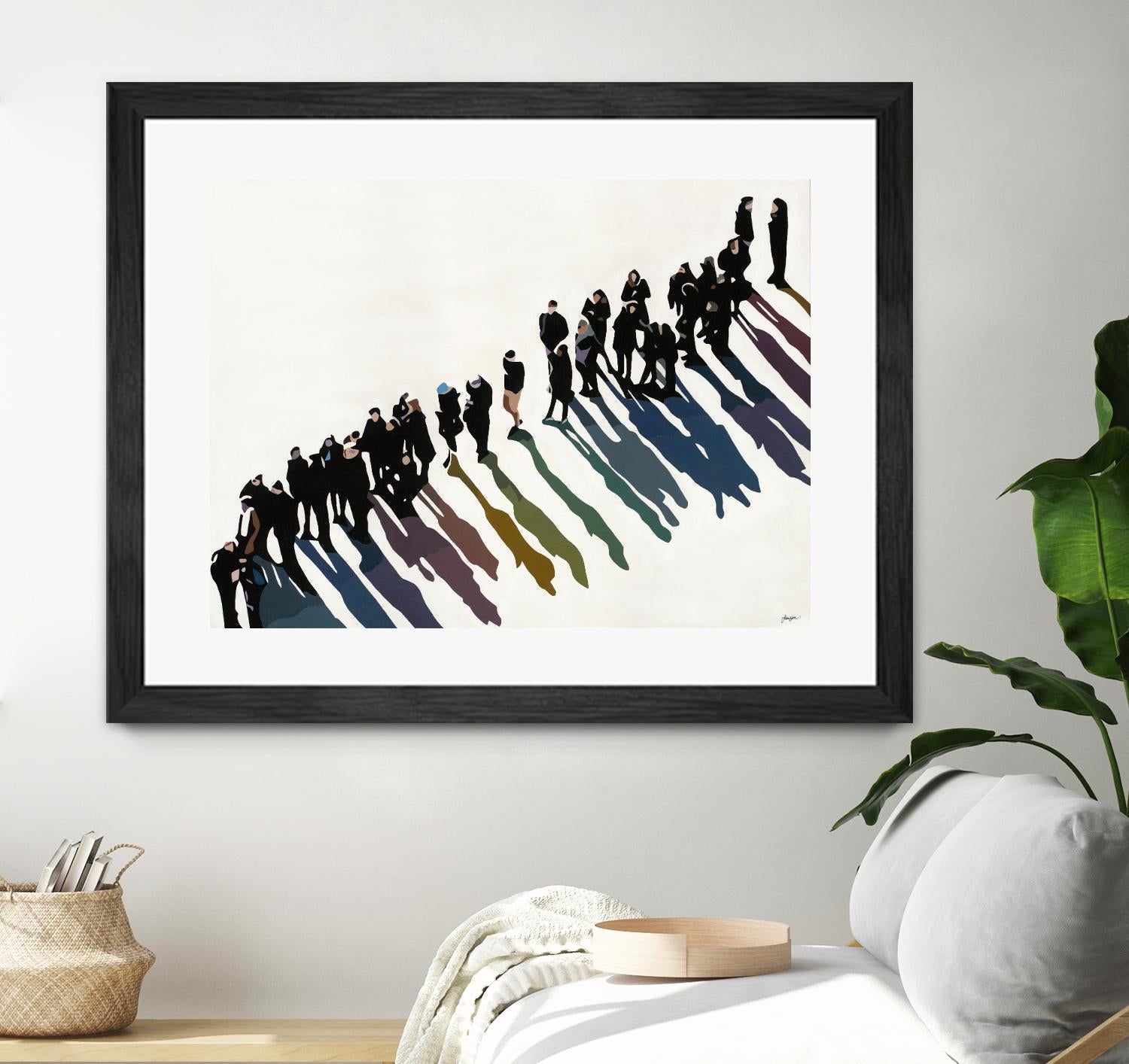 Life In Prism by Beth Ann Lawson on GIANT ART - whites & creams figurative people