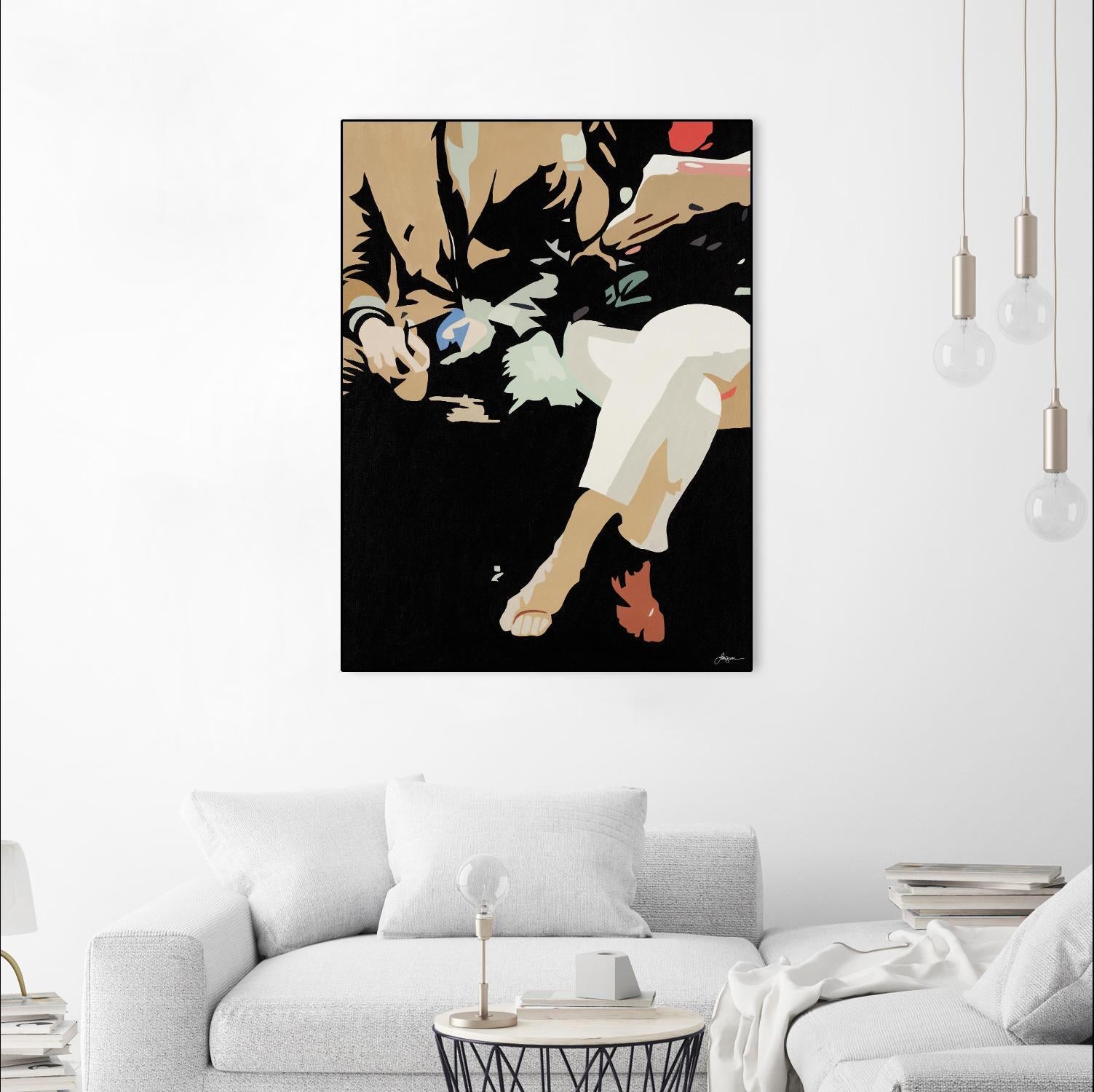 THEM #4 by Bethann Lawson on GIANT ART - black figurative people