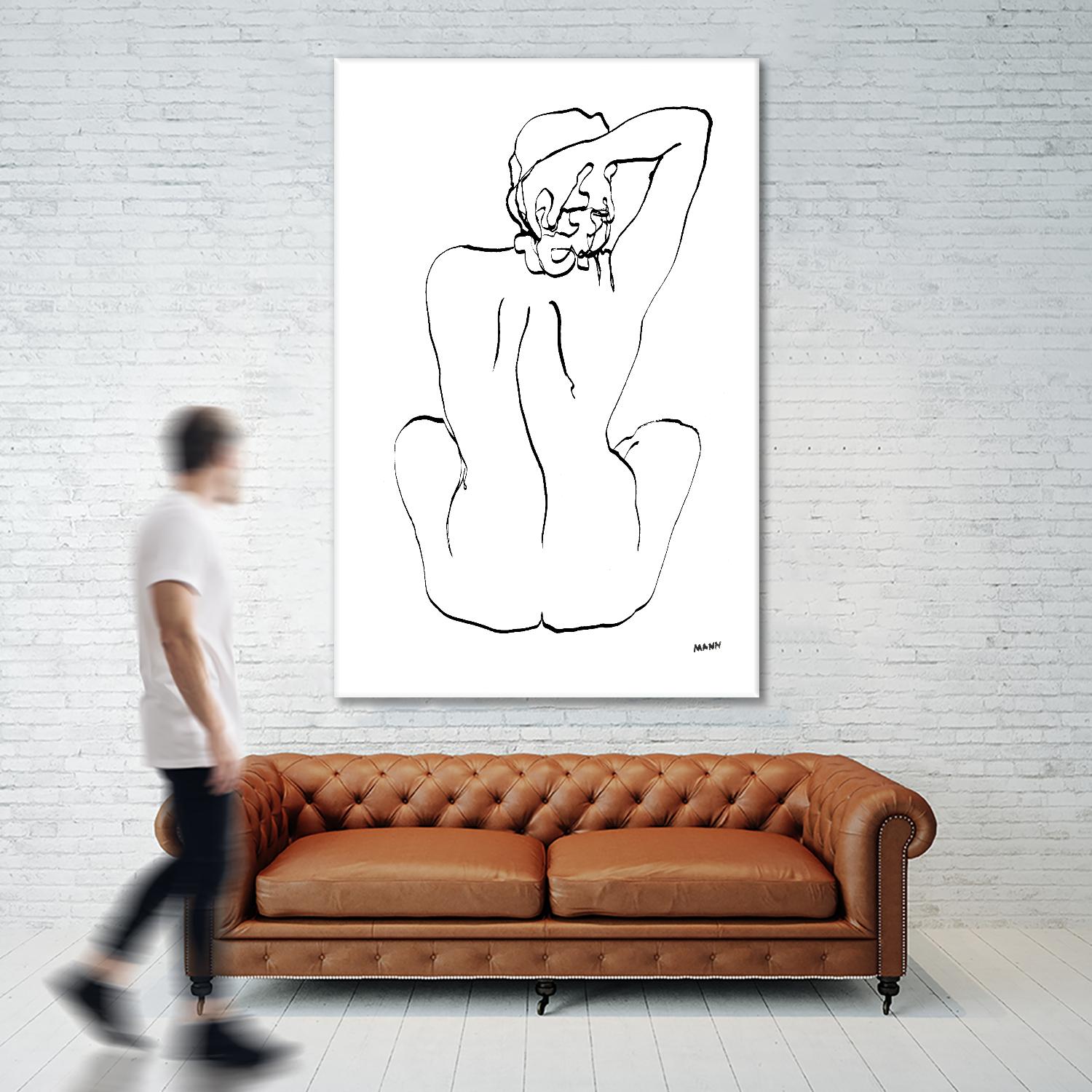 Contours II by Patti Mann on GIANT ART - figurative