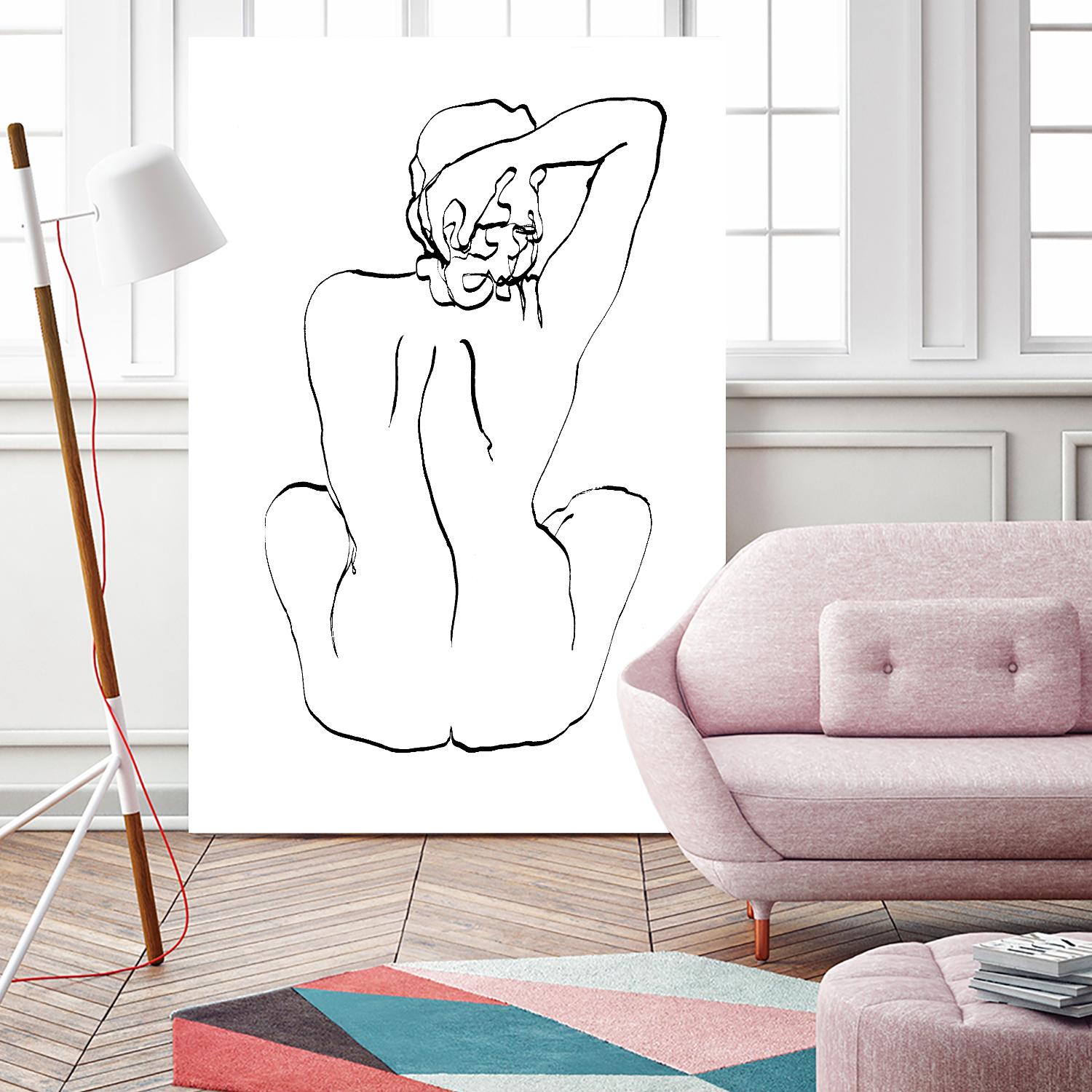 Contours II by Patti Mann on GIANT ART - figurative