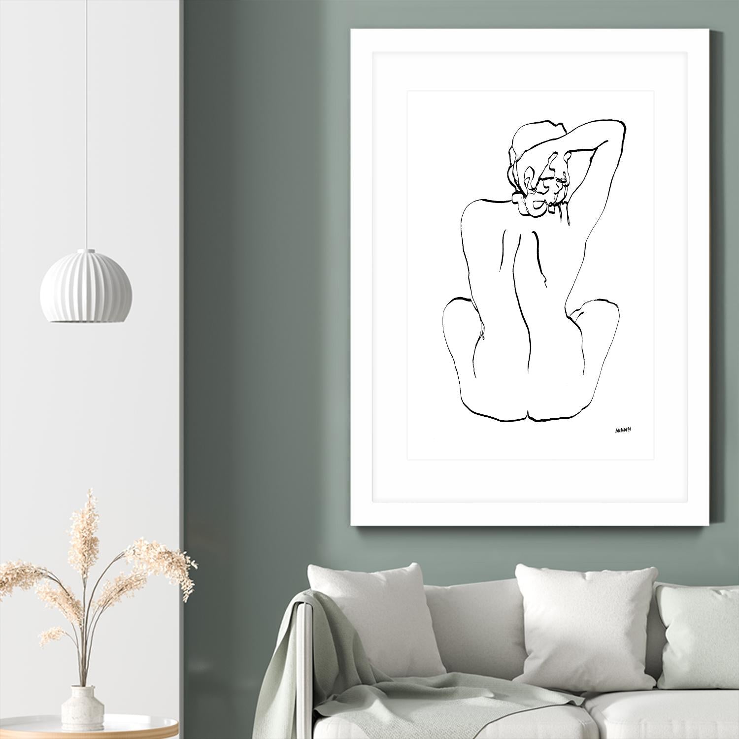 Contours II by Patti Mann on GIANT ART - figurative