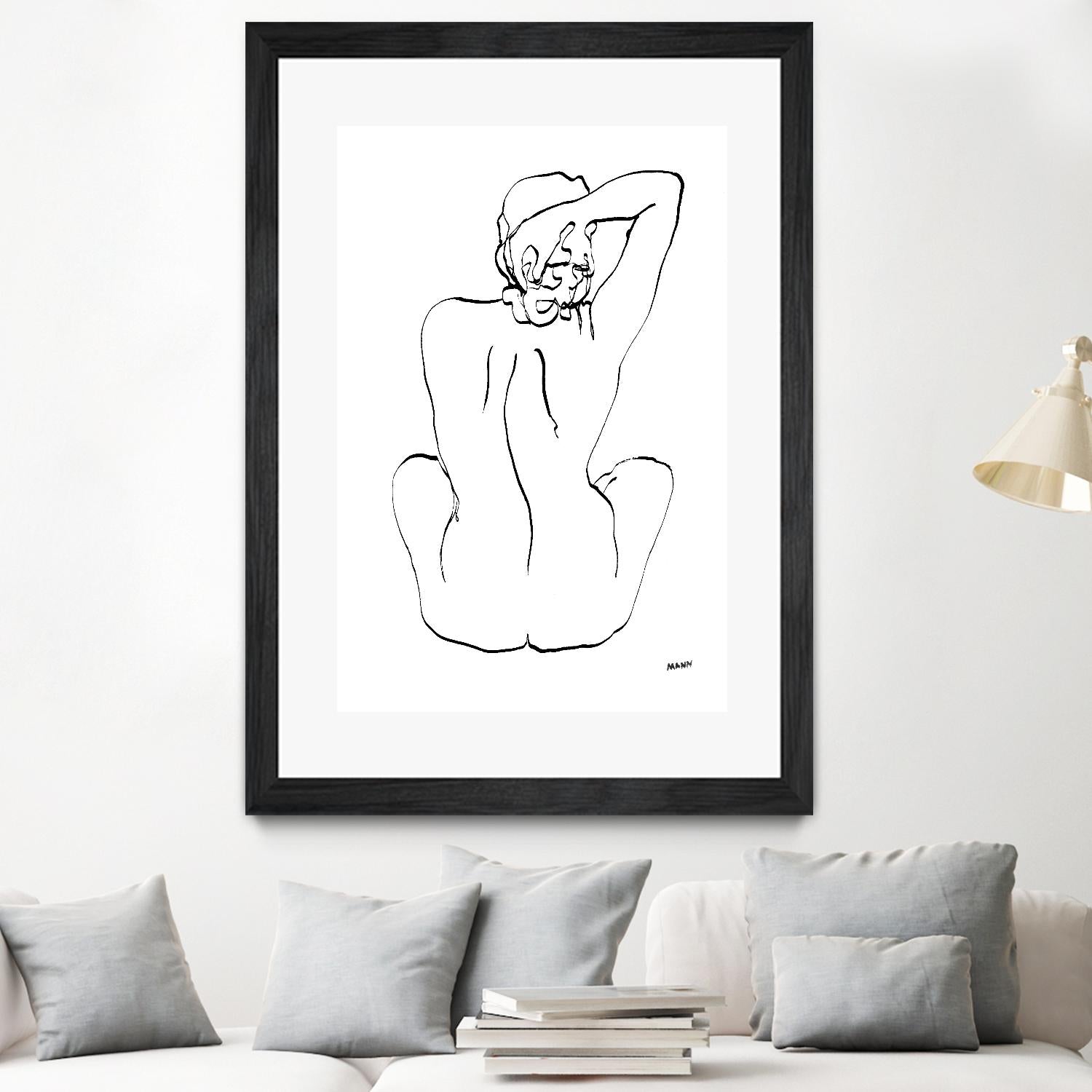 Contours II by Patti Mann on GIANT ART - figurative