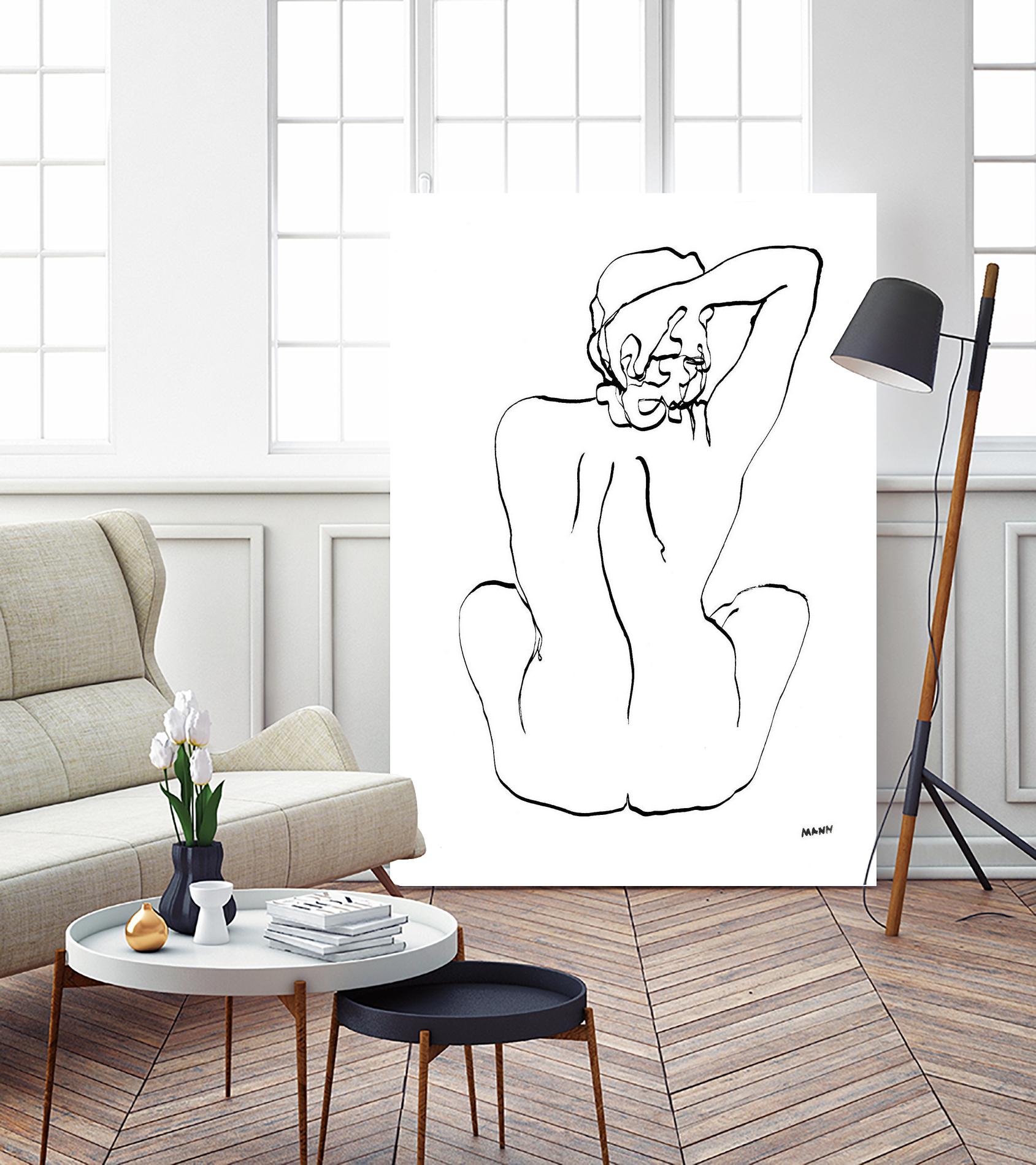 Contours II by Patti Mann on GIANT ART - figurative