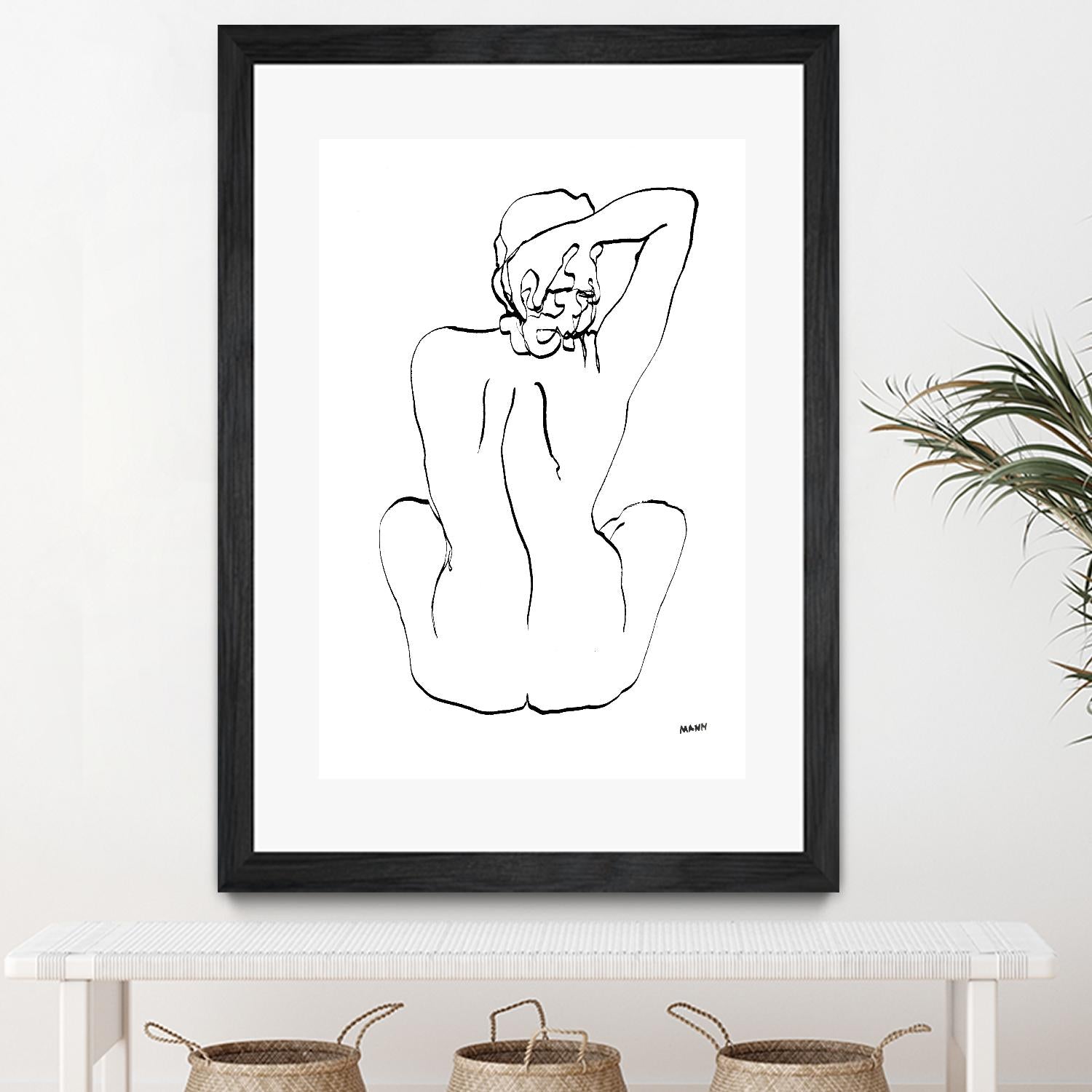 Contours II by Patti Mann on GIANT ART - figurative