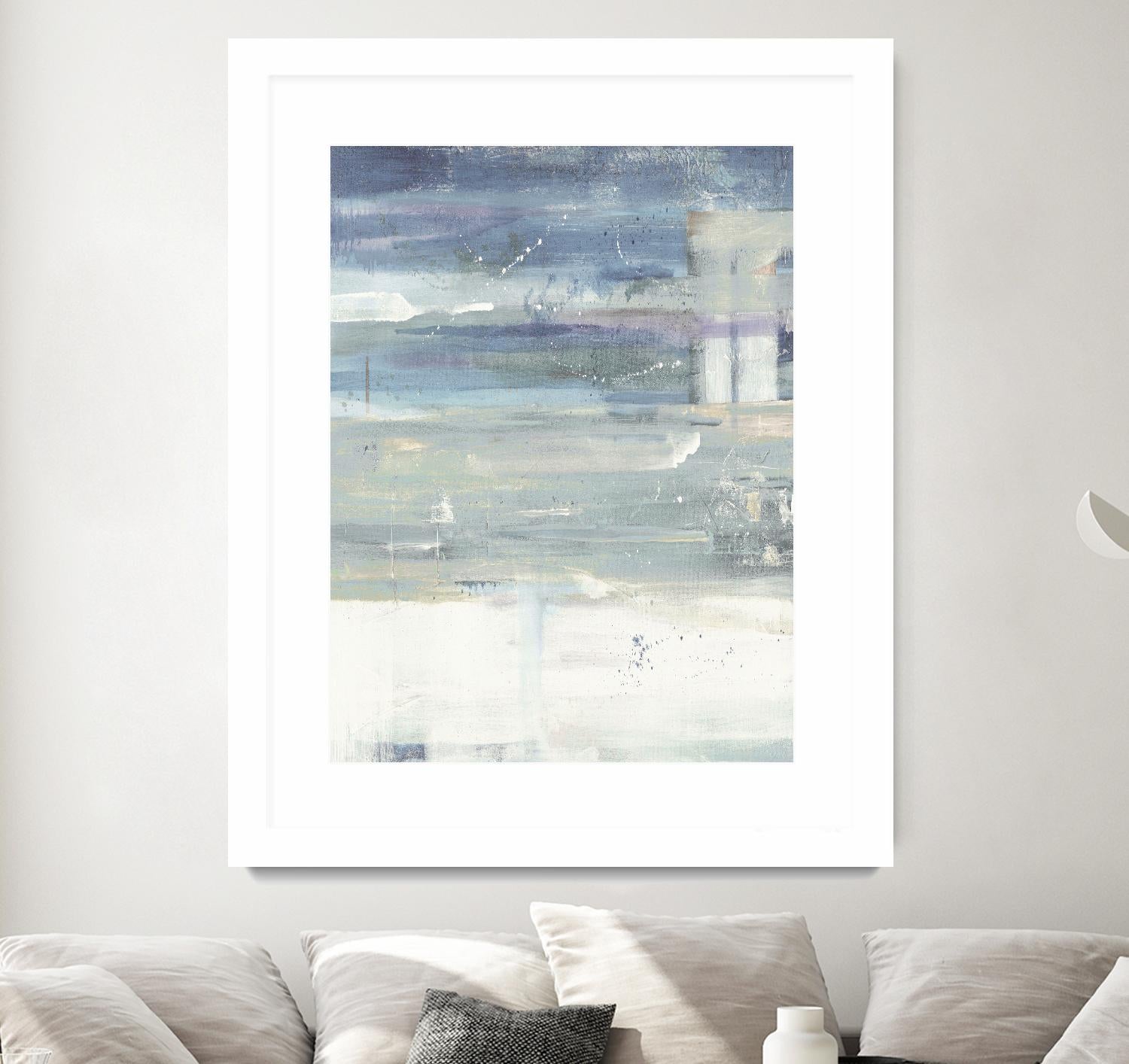 Distance II by Jill Martin on GIANT ART - white abstract