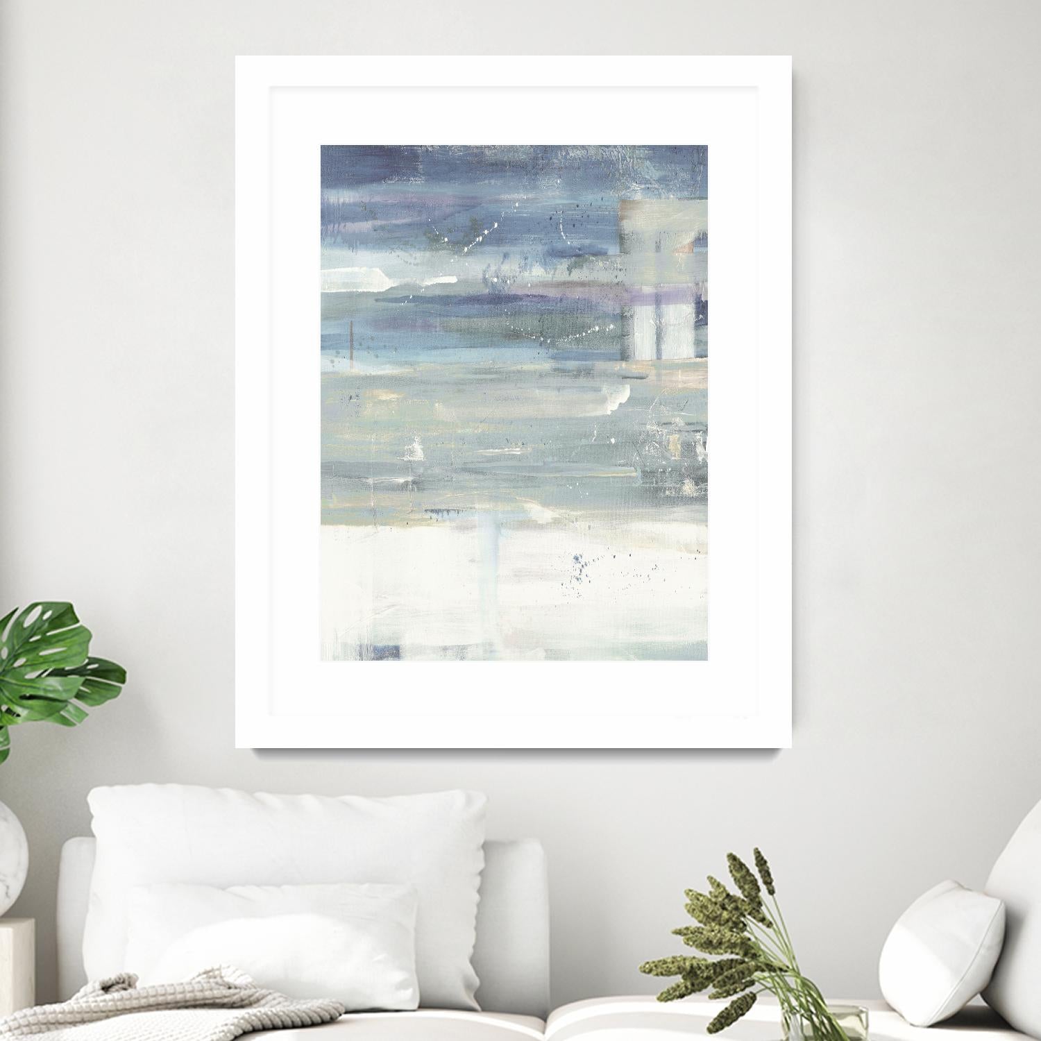 Distance II by Jill Martin on GIANT ART - white abstract