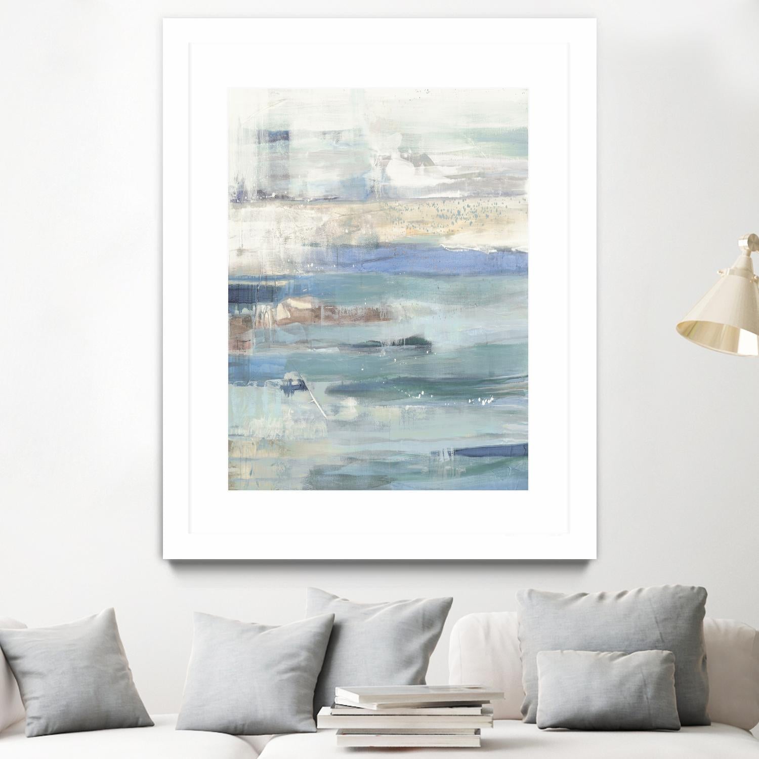Distance I by Jill Martin on GIANT ART - white abstract