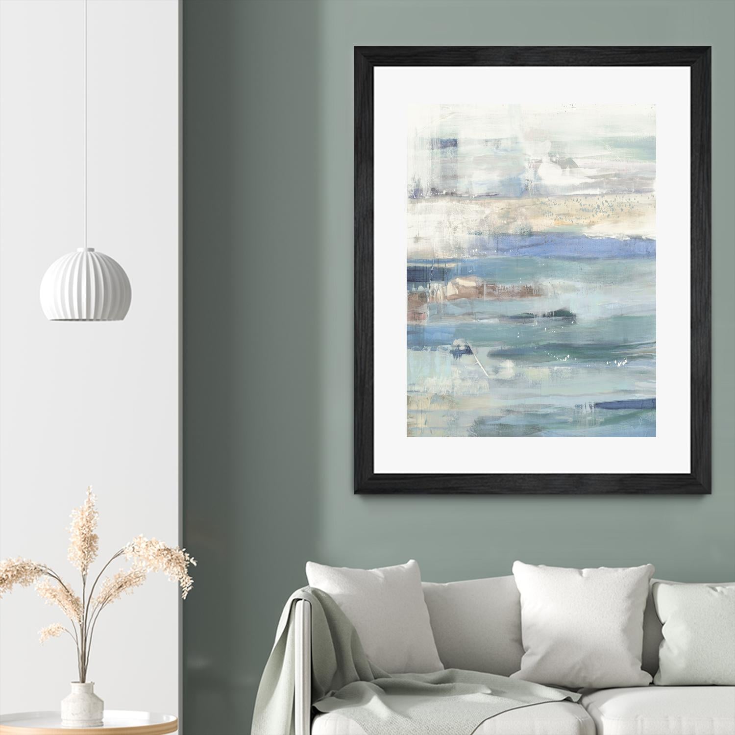 Distance I by Jill Martin on GIANT ART - white abstract