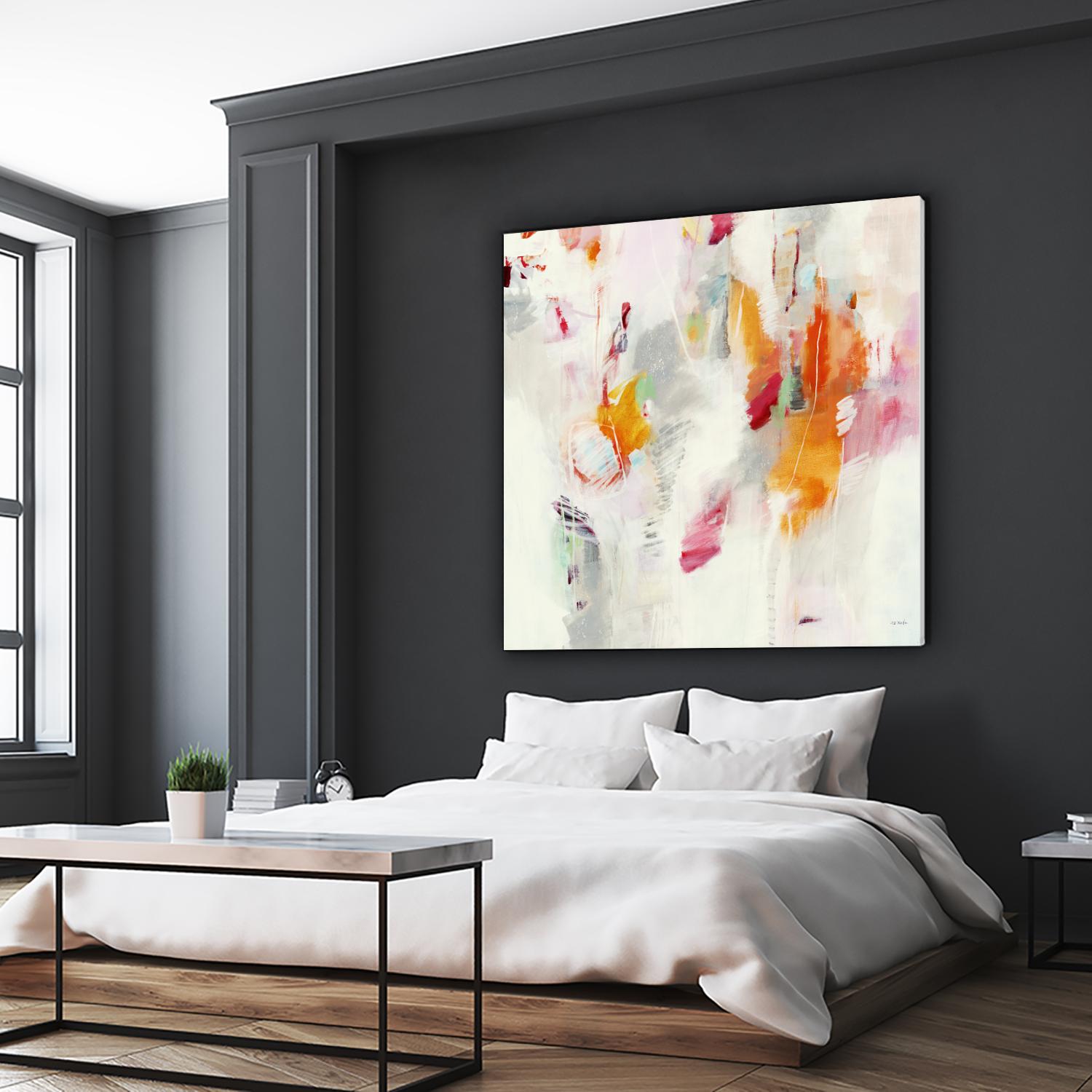 Pass on the Left by Jill Martin on GIANT ART - pale tints abstract