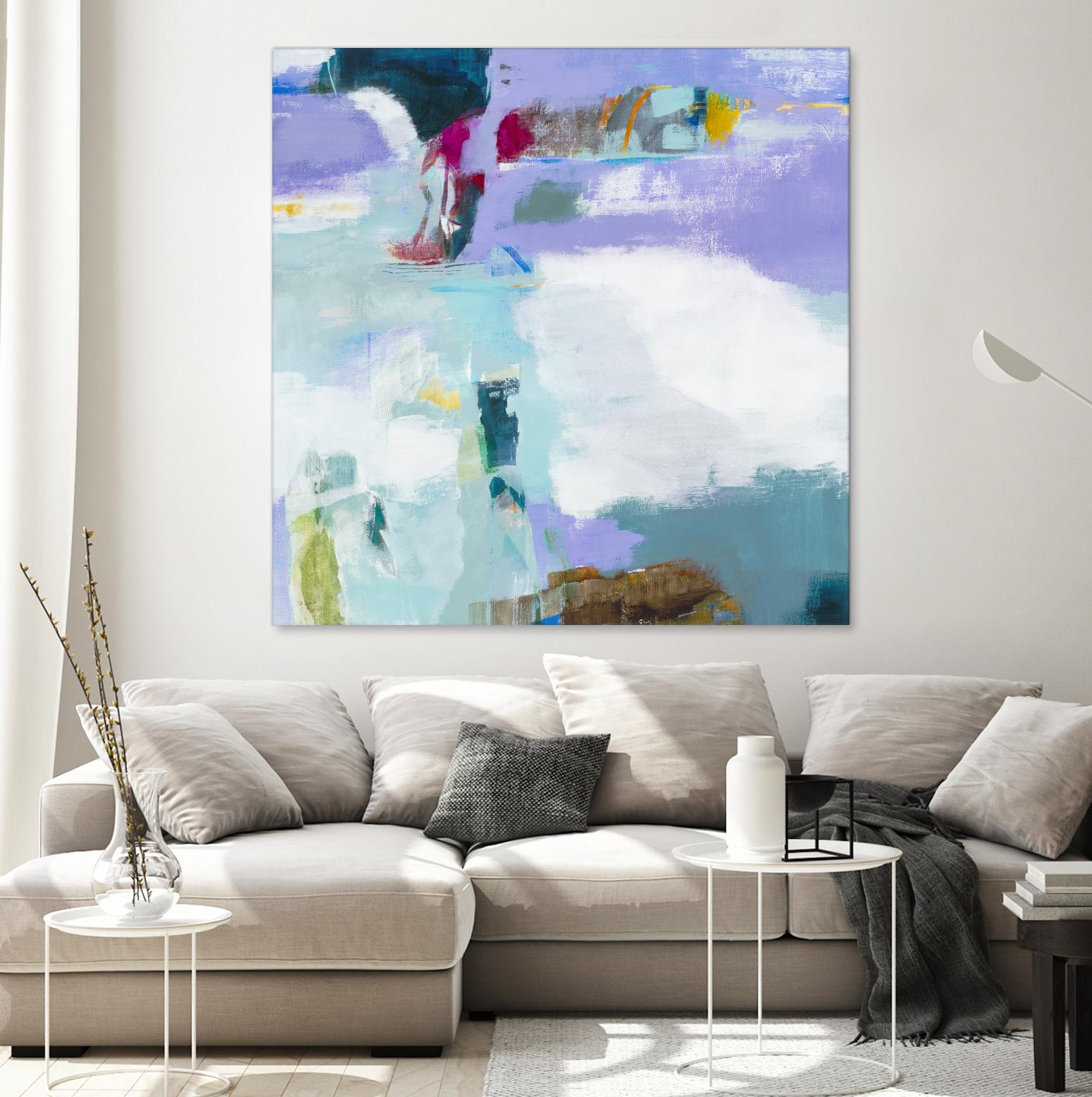 Reckoning by Jill Martin on GIANT ART - purples abstract