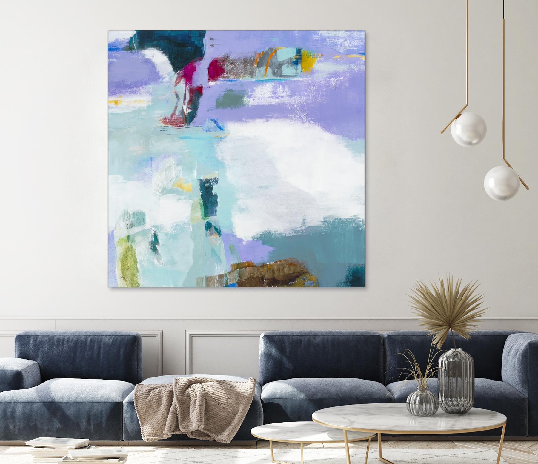 Reckoning by Jill Martin on GIANT ART - purples abstract