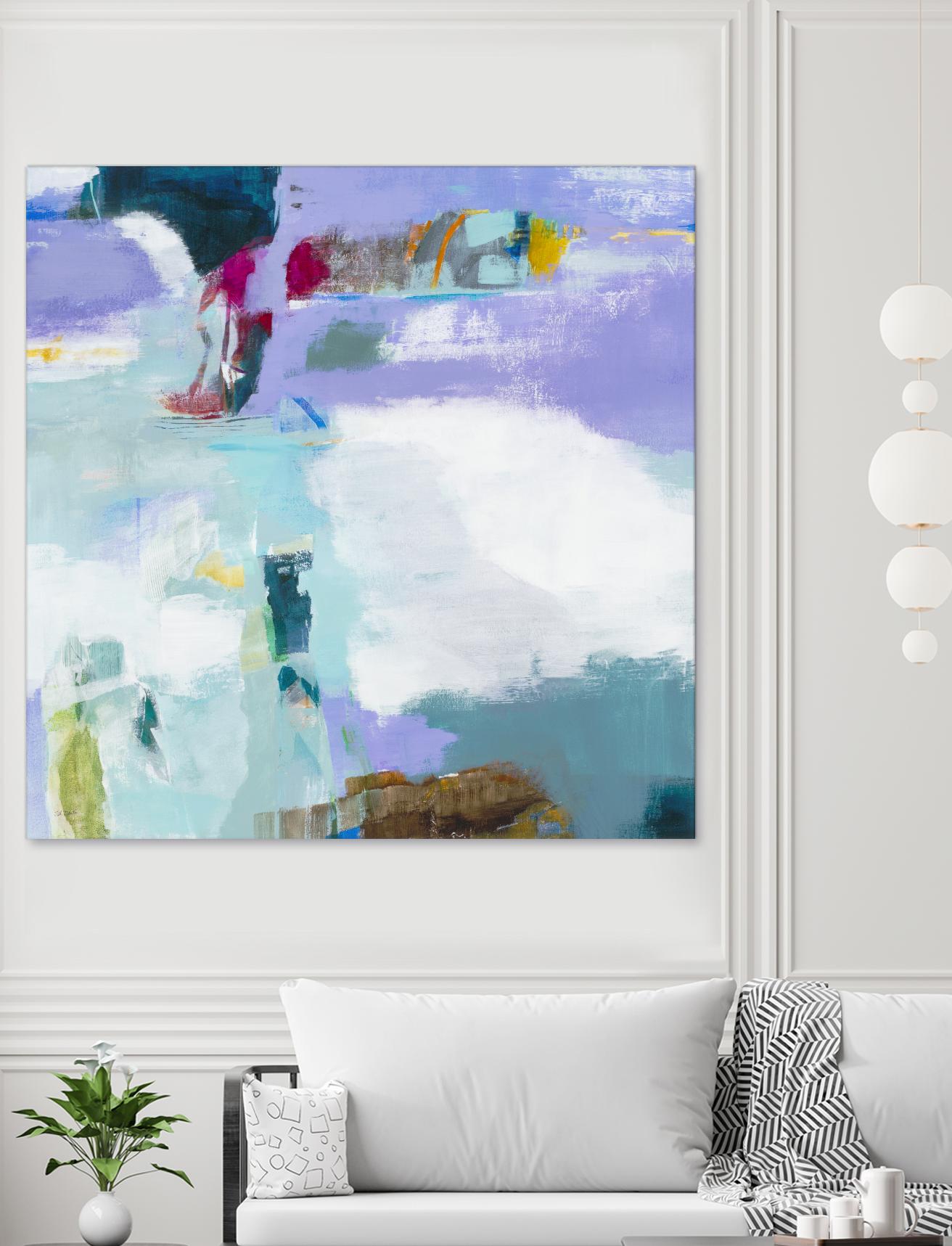 Reckoning by Jill Martin on GIANT ART - purples abstract