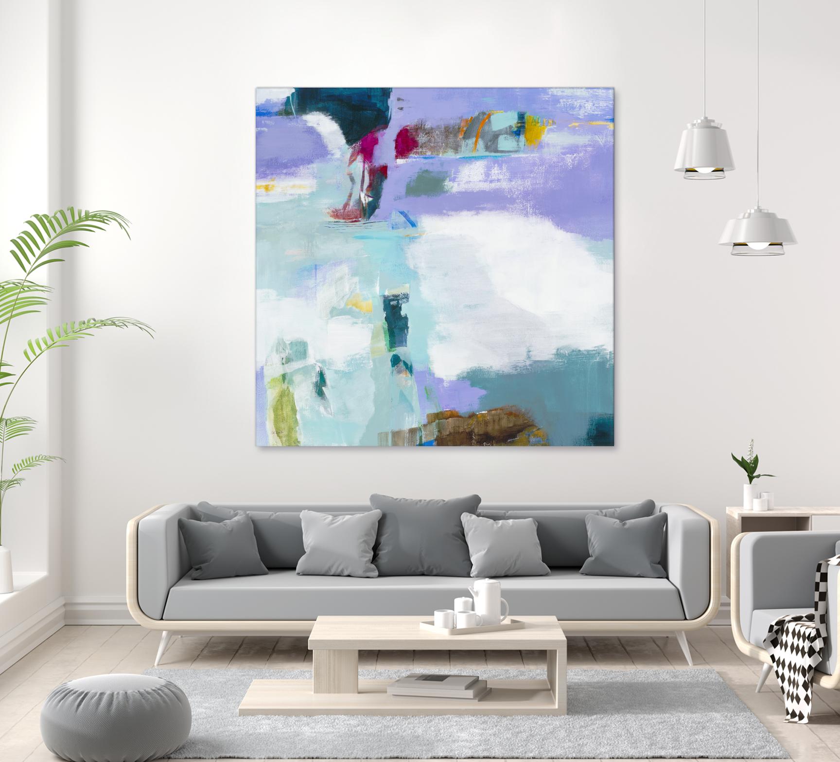 Reckoning by Jill Martin on GIANT ART - purples abstract