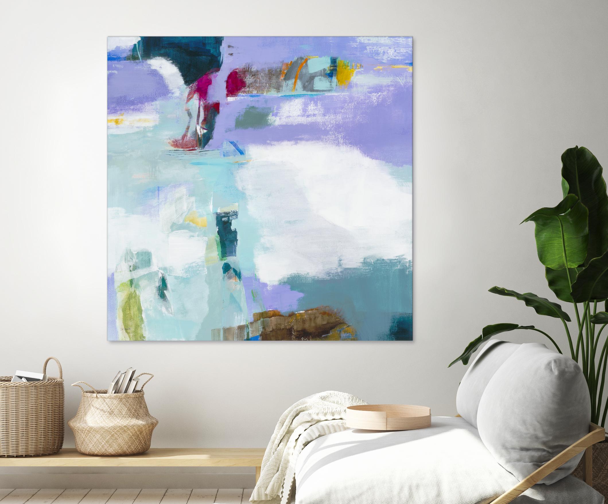 Reckoning by Jill Martin on GIANT ART - purples abstract