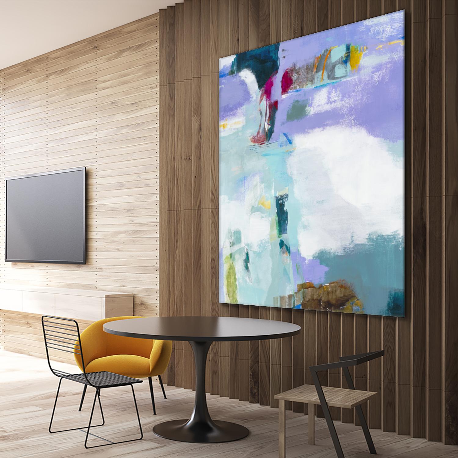 Reckoning by Jill Martin on GIANT ART - purples abstract