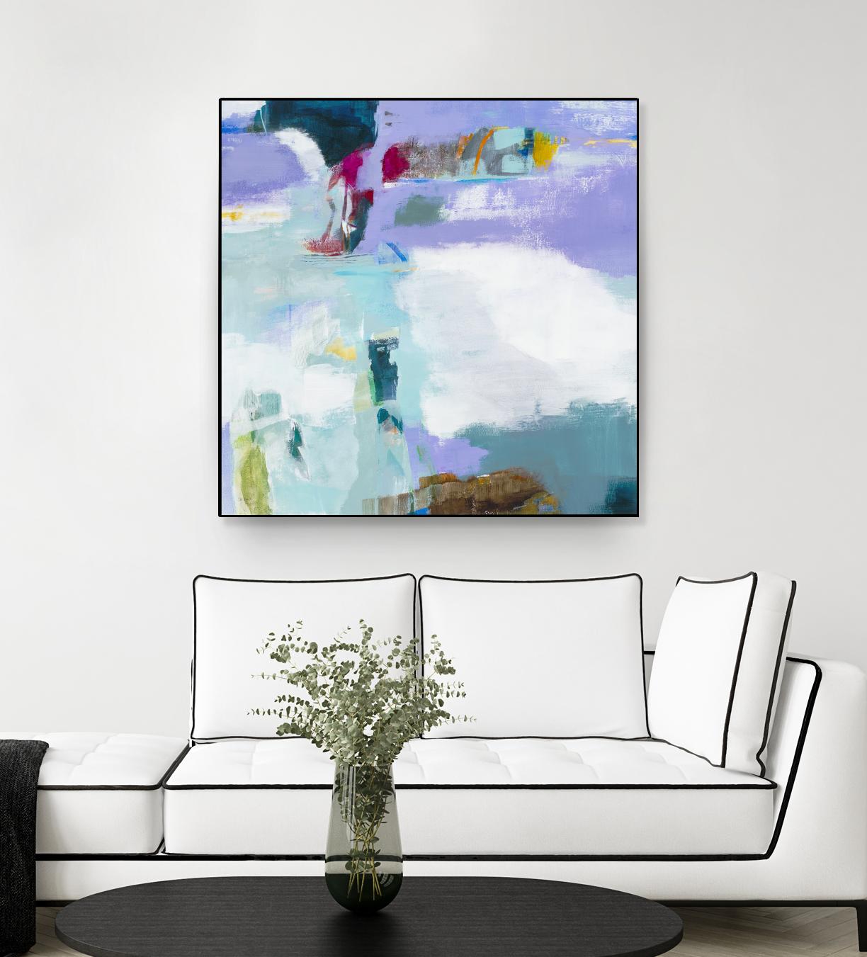 Reckoning by Jill Martin on GIANT ART - purples abstract