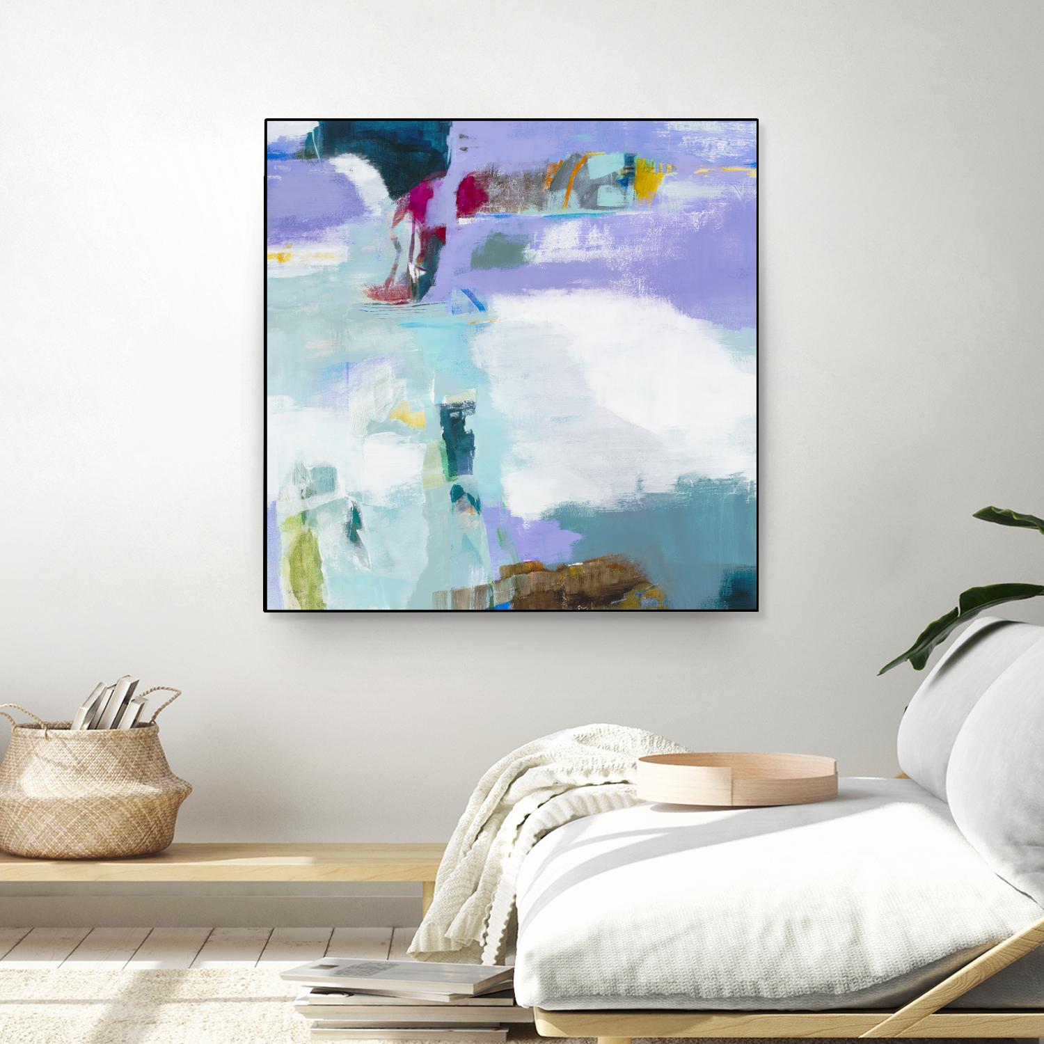 Reckoning by Jill Martin on GIANT ART - purples abstract