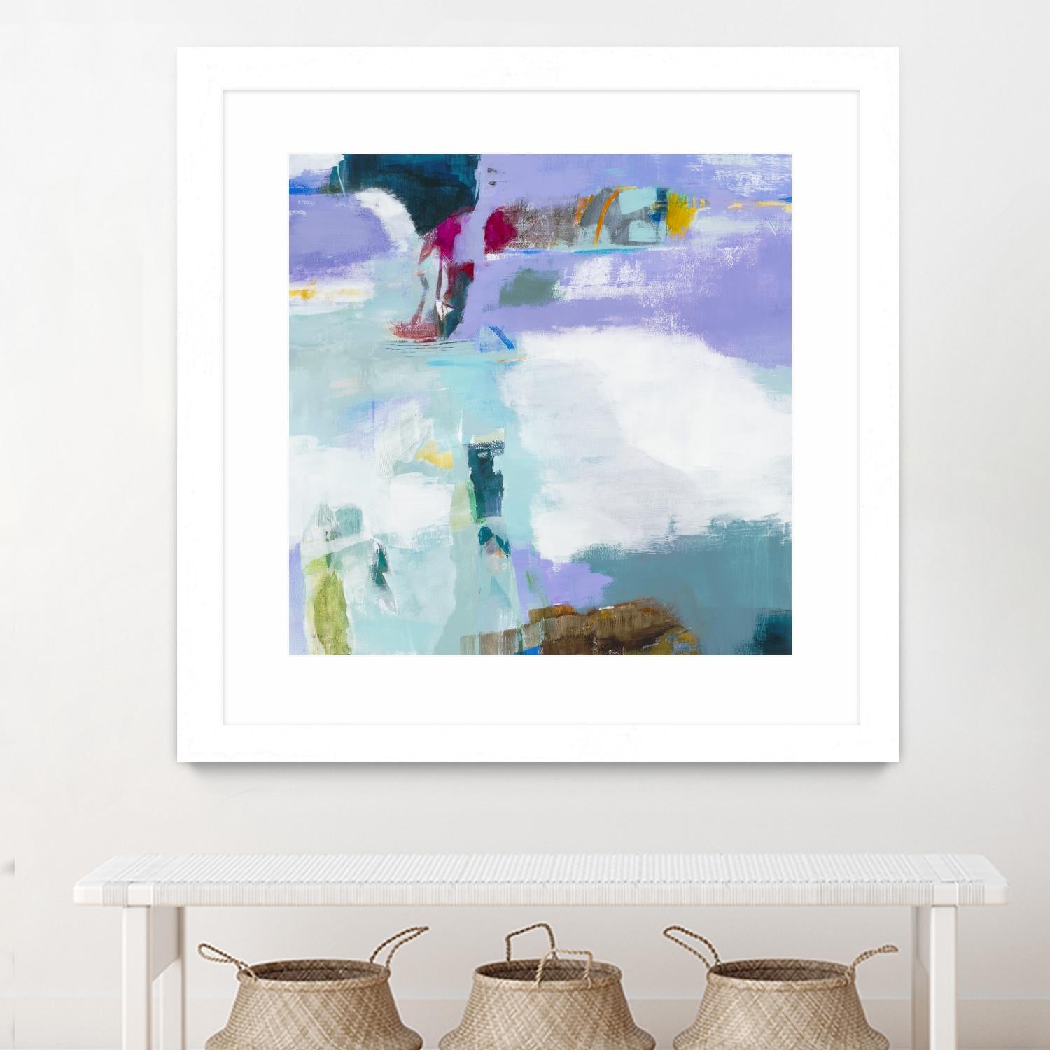 Reckoning by Jill Martin on GIANT ART - purples abstract