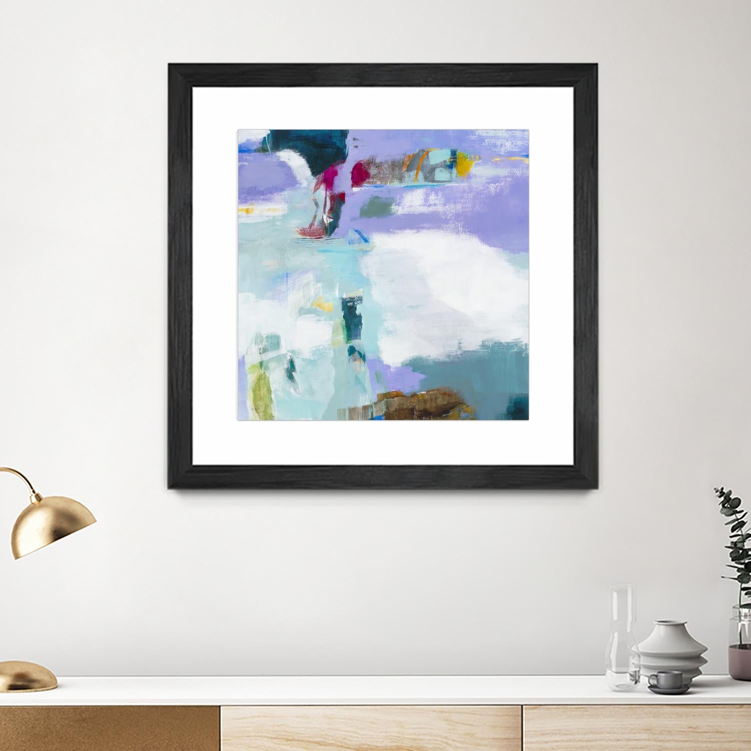 Reckoning by Jill Martin on GIANT ART - purples abstract