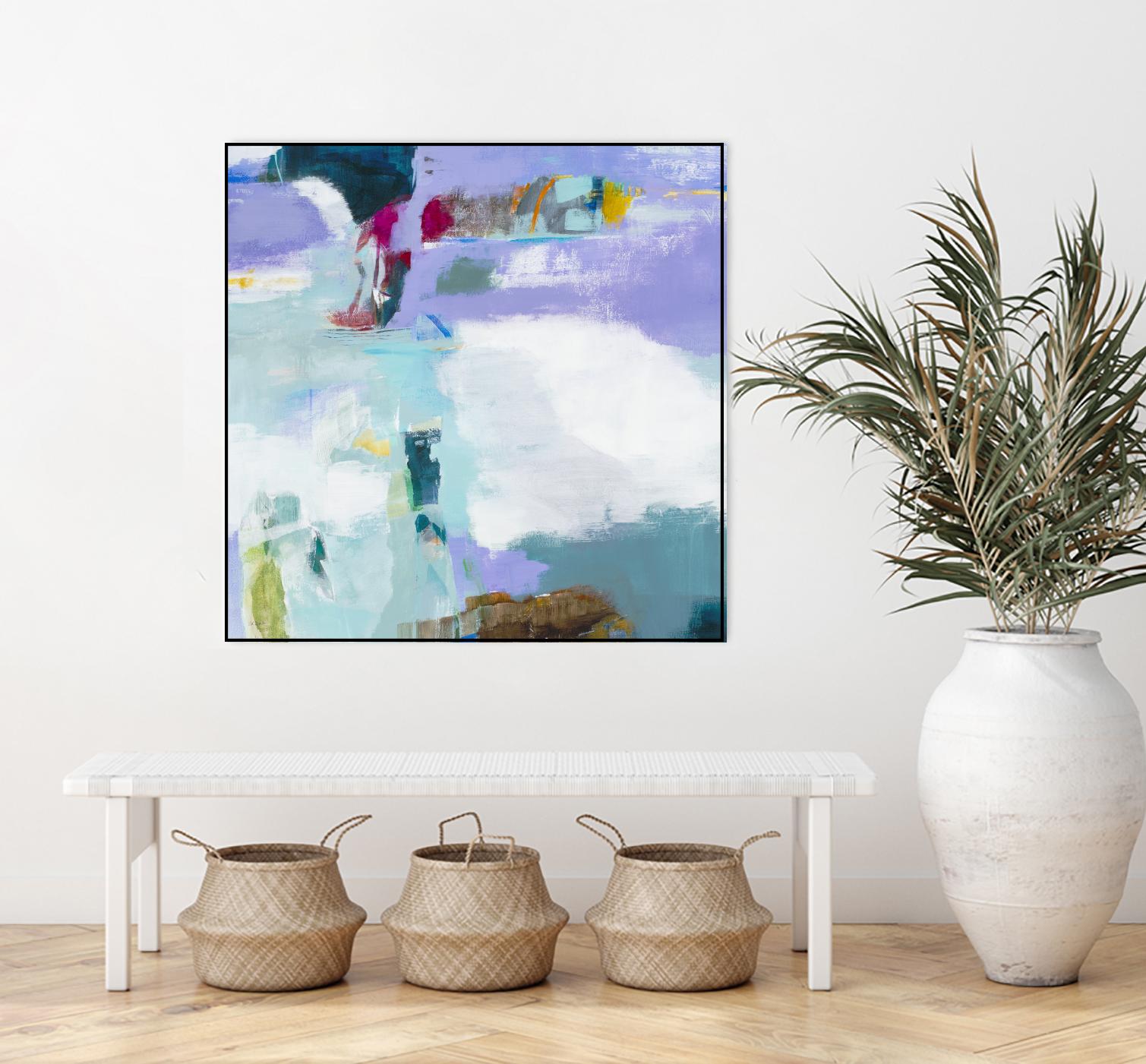 Reckoning by Jill Martin on GIANT ART - purples abstract