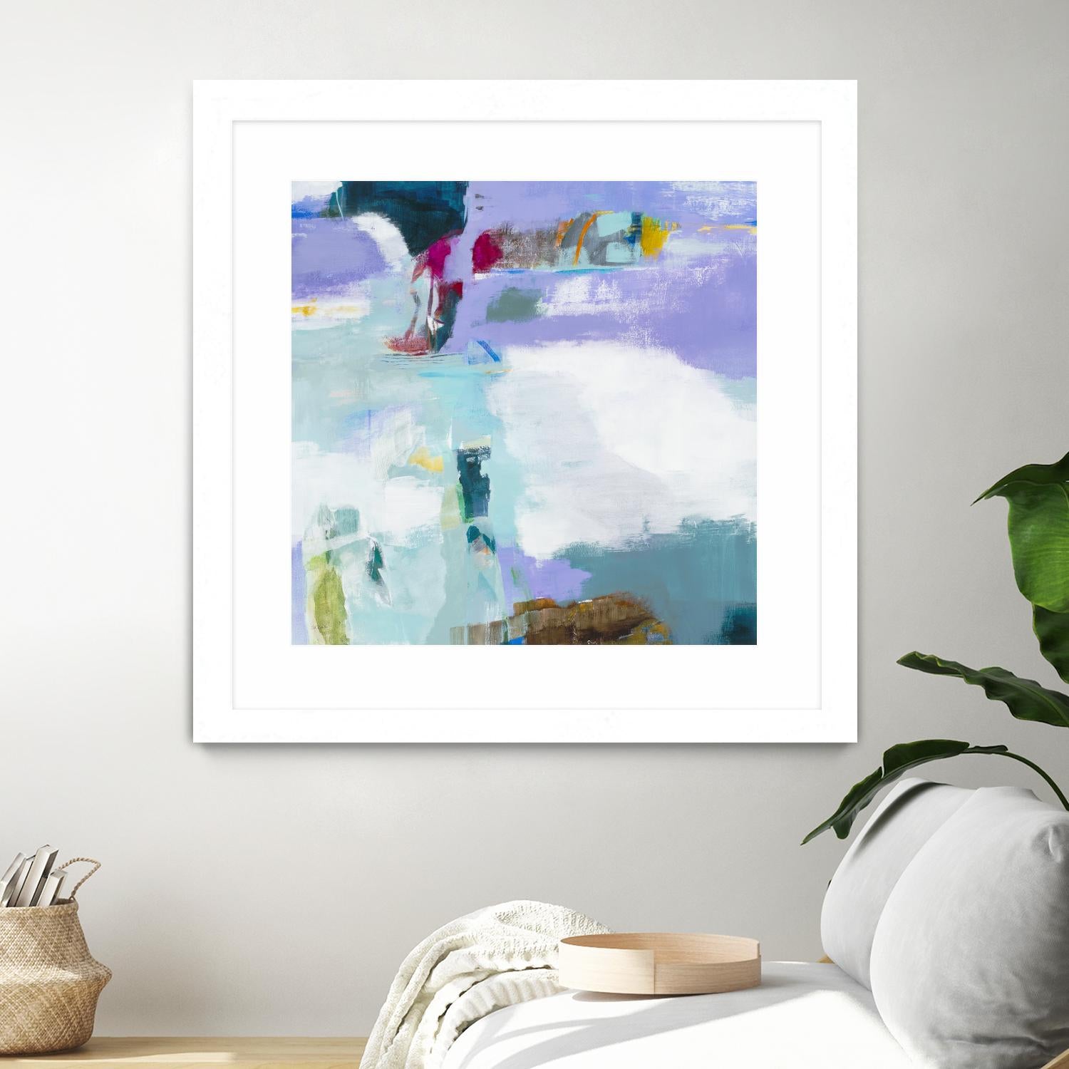 Reckoning by Jill Martin on GIANT ART - purples abstract