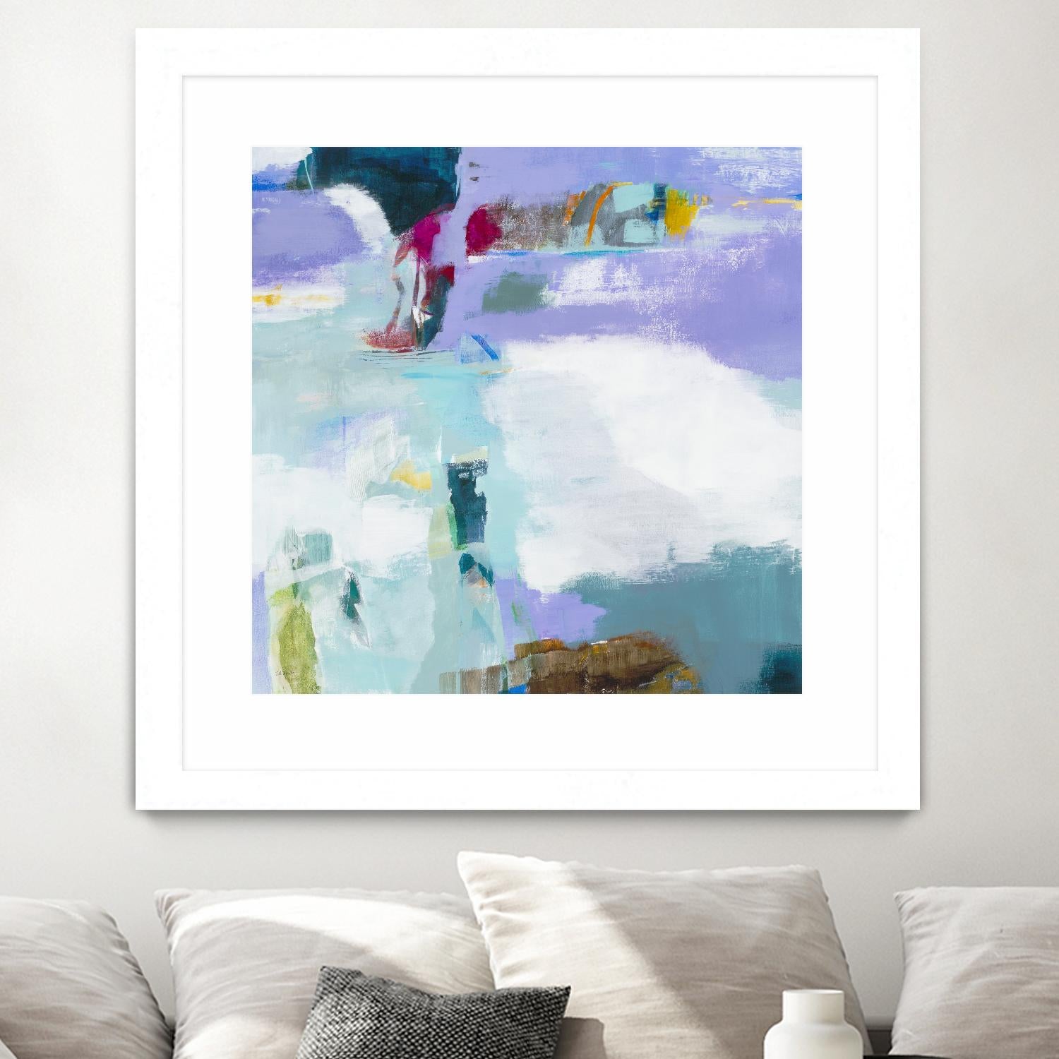 Reckoning by Jill Martin on GIANT ART - purples abstract