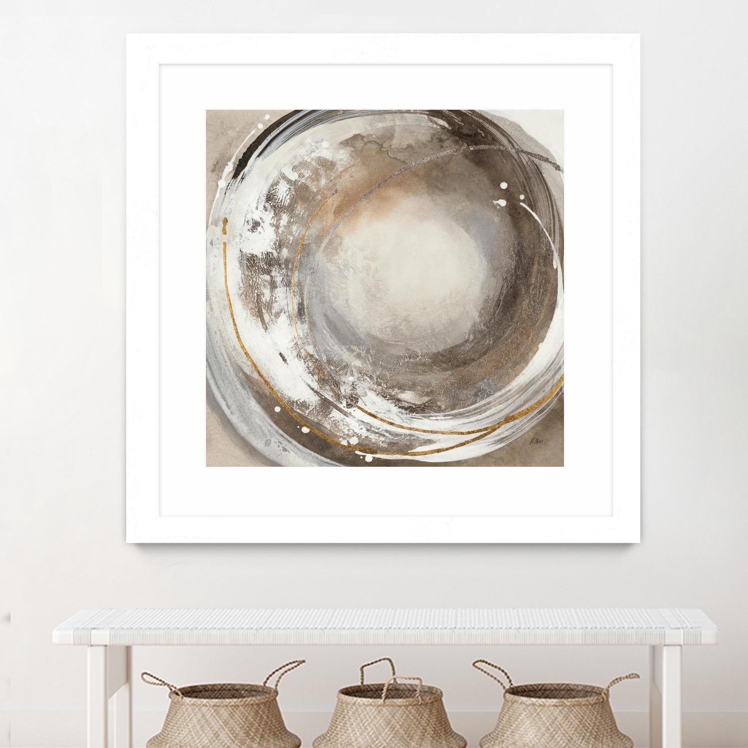 Shells IV by K. Nari on GIANT ART - whites & creams abstract white