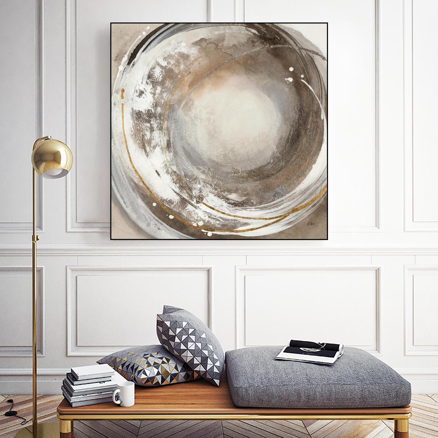 Shells IV by K. Nari on GIANT ART - whites & creams abstract white