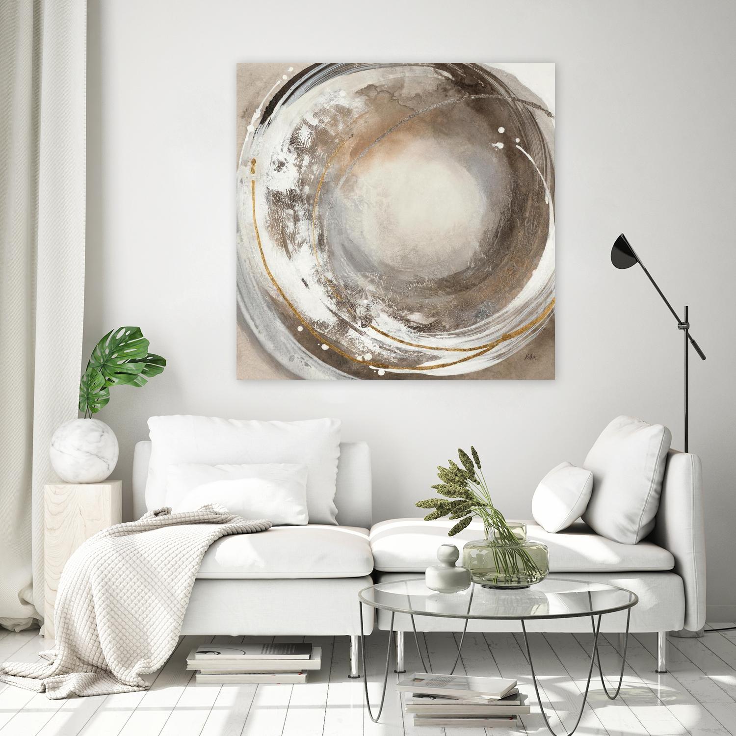 Shells IV by K. Nari on GIANT ART - whites & creams abstract white