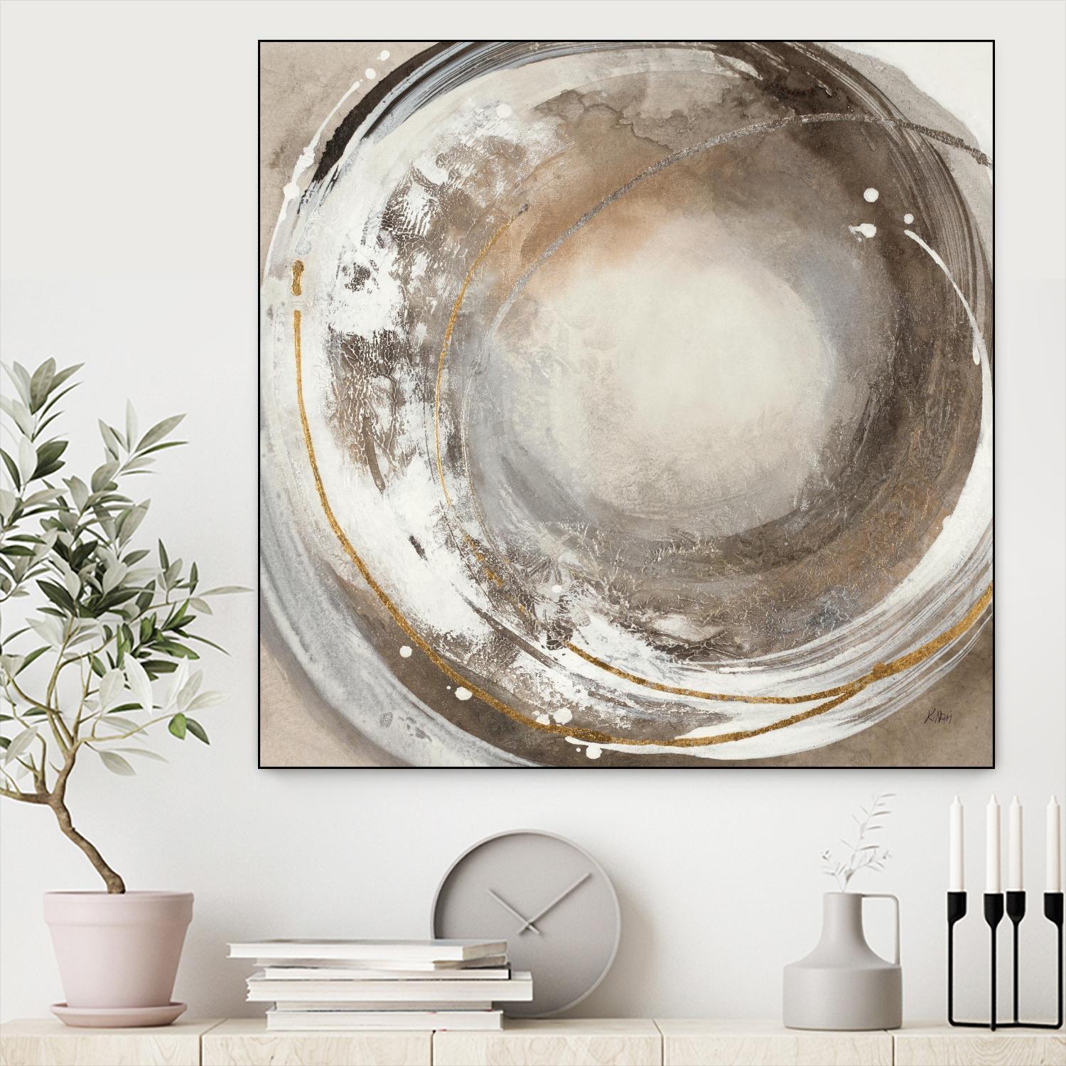 Shells IV by K. Nari on GIANT ART - whites & creams abstract white