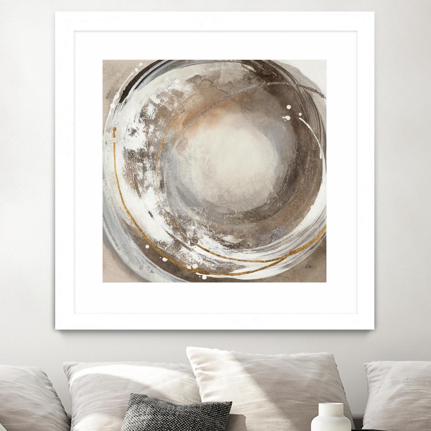 Shells IV by K. Nari on GIANT ART - whites & creams abstract white