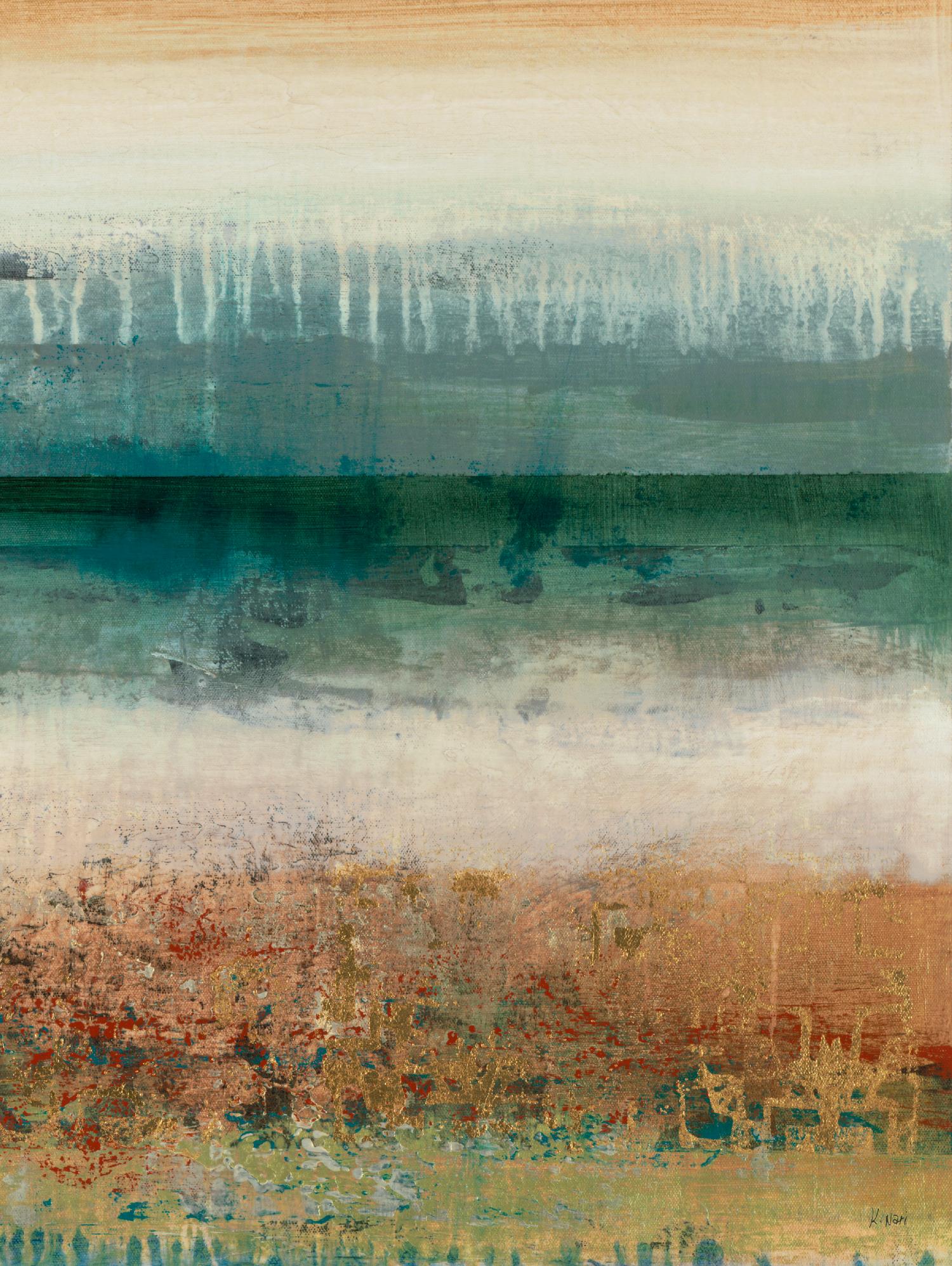 Shades Of Sunset V2 by K. Nari on GIANT ART - blues abstract abstract landscapes