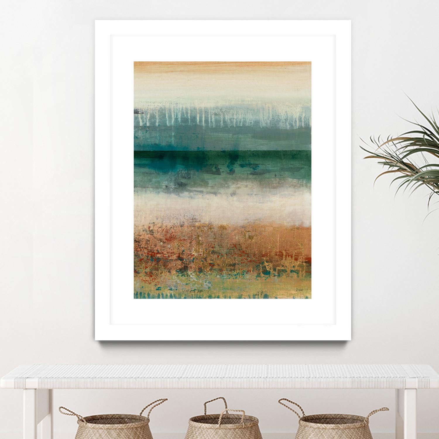 Shades Of Sunset V2 by K. Nari on GIANT ART - blues abstract abstract landscapes