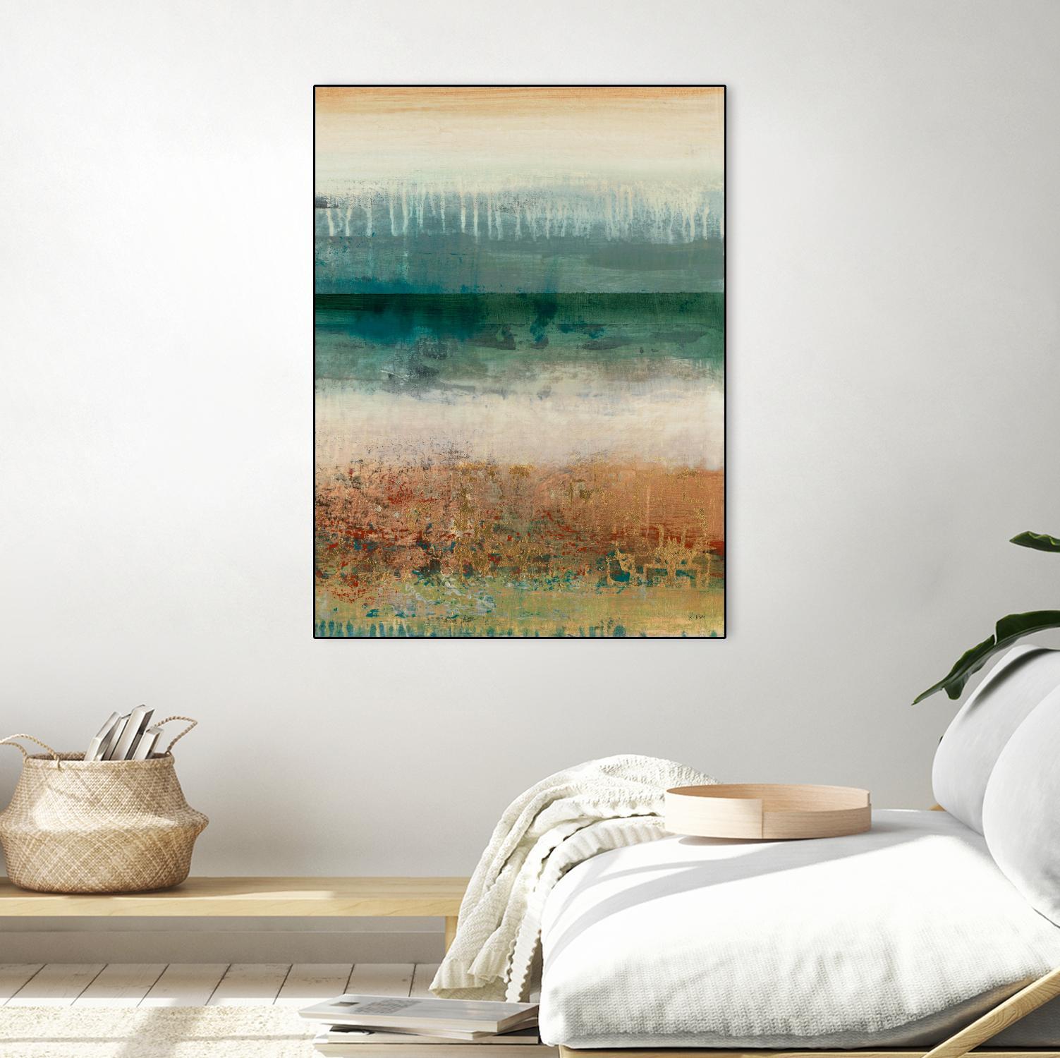 Shades Of Sunset V2 by K. Nari on GIANT ART - blues abstract abstract landscapes