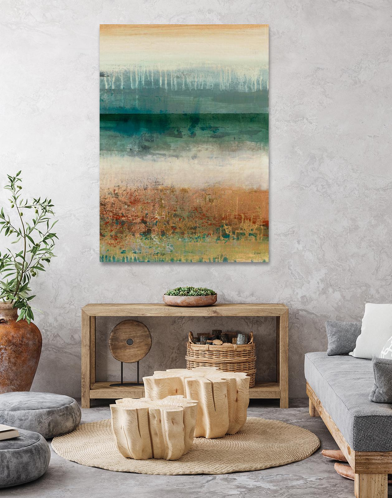 Shades Of Sunset V2 by K. Nari on GIANT ART - blues abstract abstract landscapes