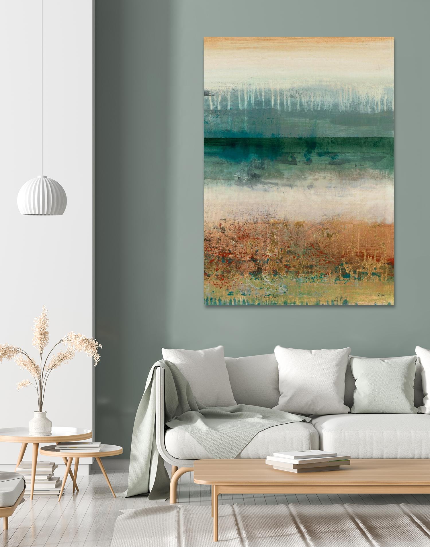 Shades Of Sunset V2 by K. Nari on GIANT ART - blues abstract abstract landscapes