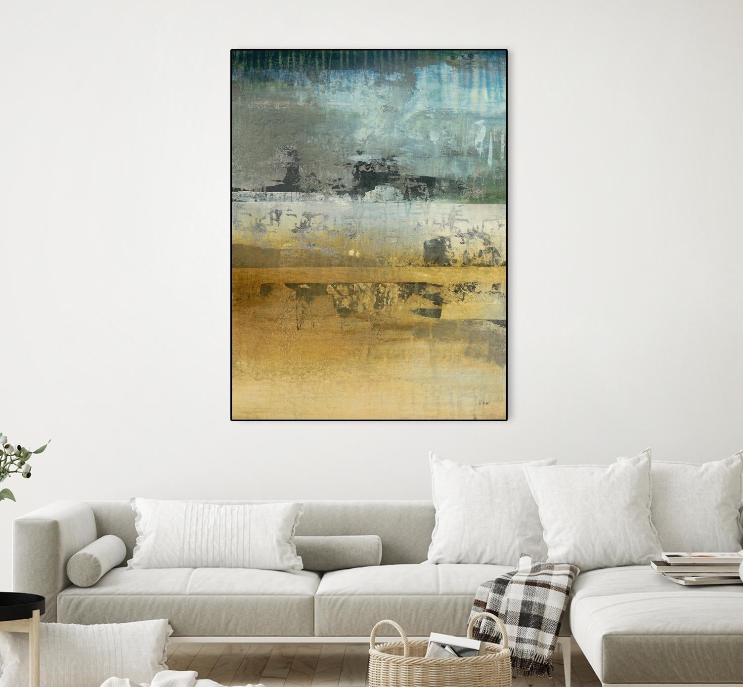 Shades Of Sunset V3 by K. Nari on GIANT ART - blues abstract abstract landscapes