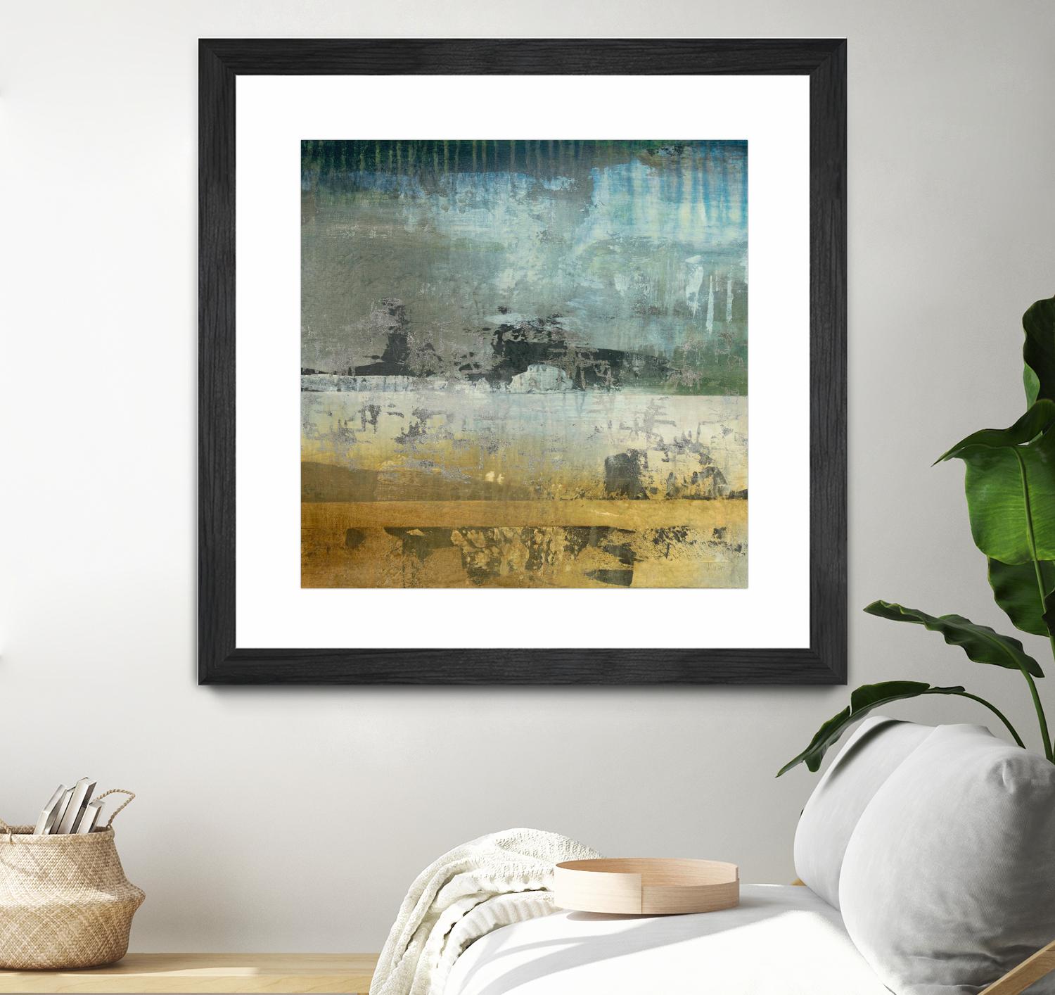 Shades Of Sunset V6 by K. Nari on GIANT ART - blues abstract abstract landscapes