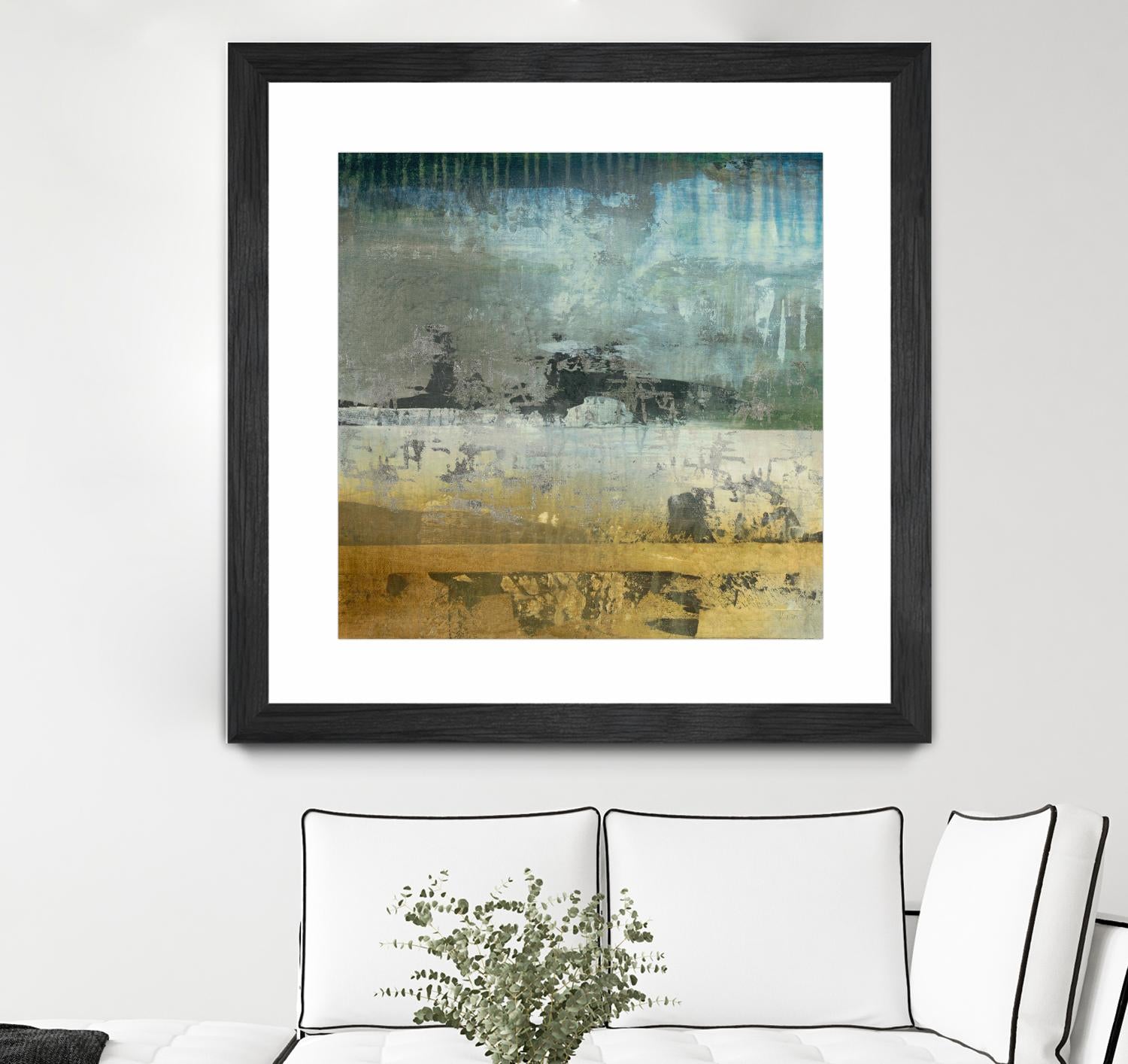 Shades Of Sunset V6 by K. Nari on GIANT ART - blues abstract abstract landscapes