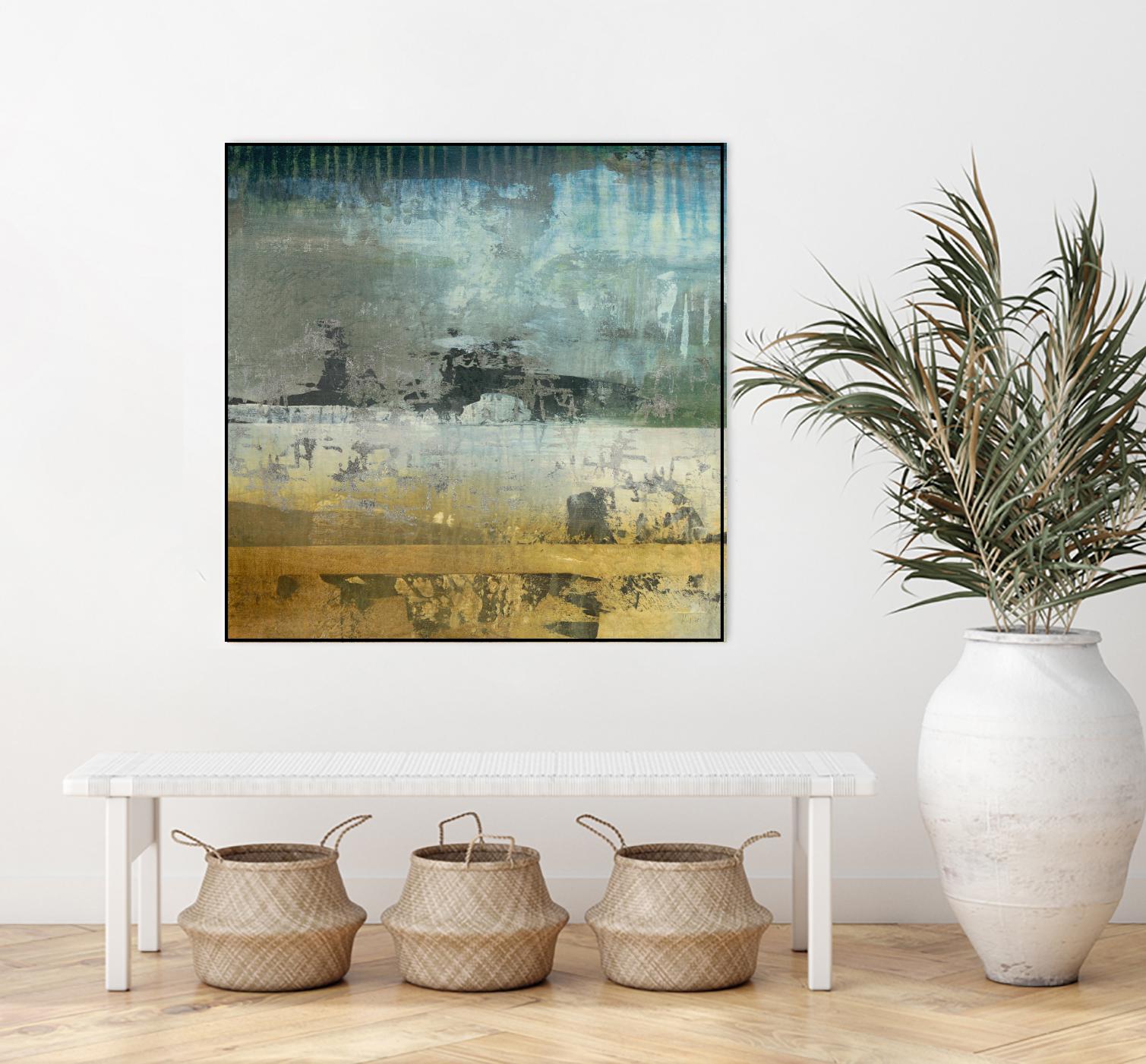 Shades Of Sunset V6 by K. Nari on GIANT ART - blues abstract abstract landscapes