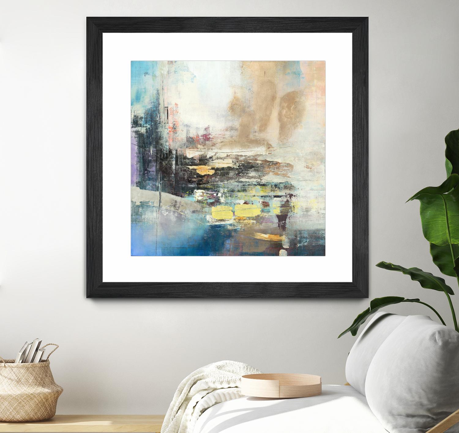 Awaken I by Nancy Ngo on GIANT ART - blues abstract