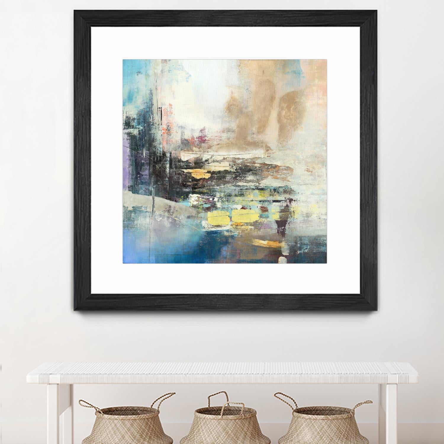 Awaken I by Nancy Ngo on GIANT ART - blues abstract