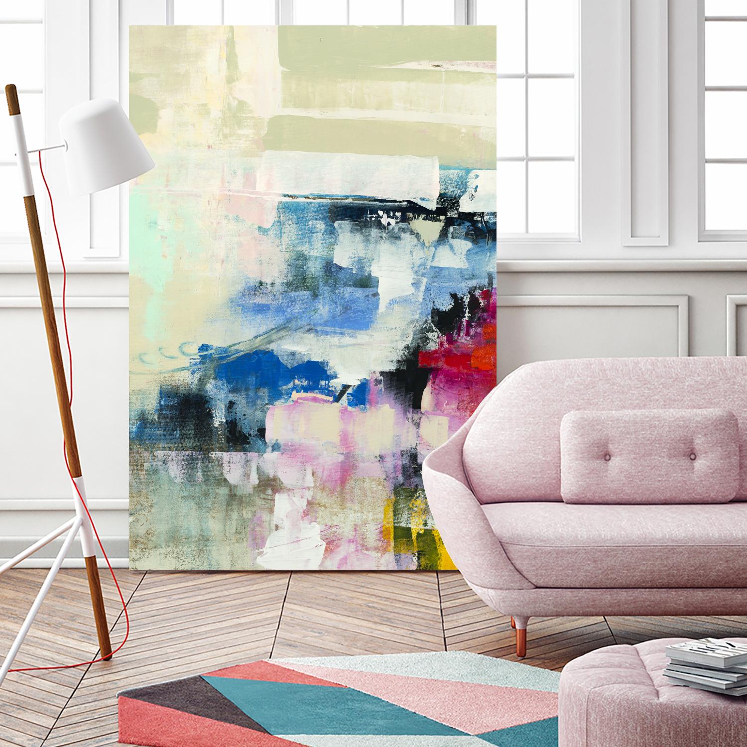 Escape Route I by Nancy Ngo on GIANT ART - blues abstract