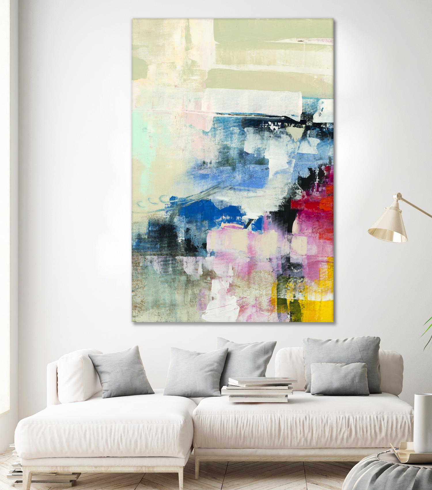 Escape Route I by Nancy Ngo on GIANT ART - blues abstract