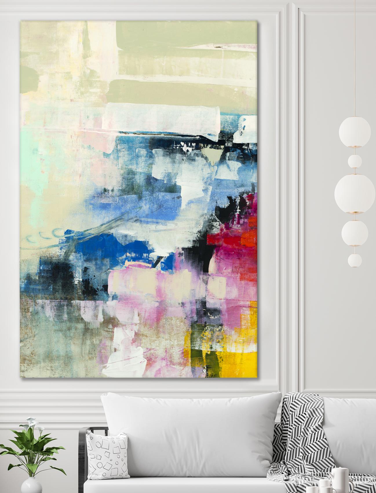 Escape Route I by Nancy Ngo on GIANT ART - blues abstract