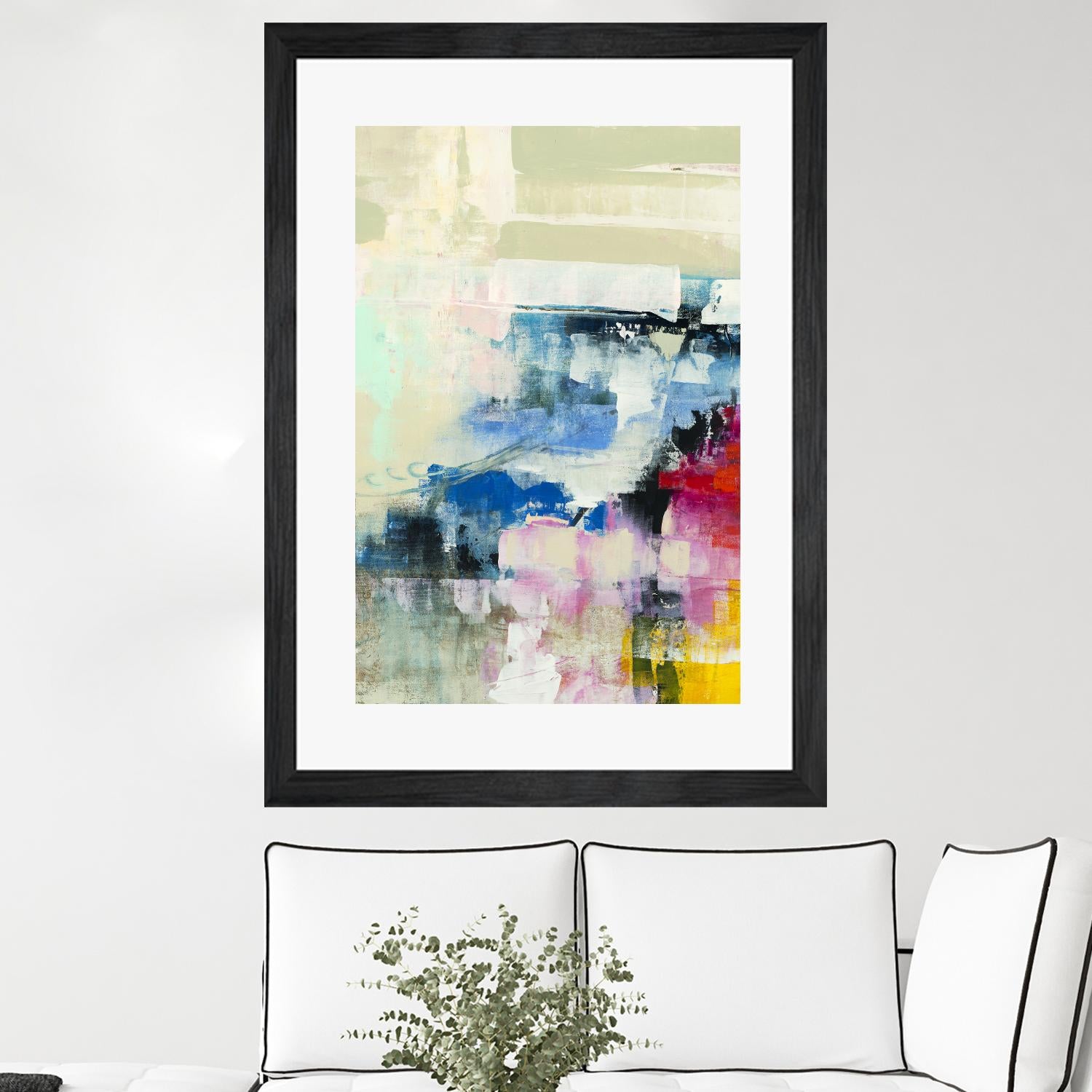 Escape Route I by Nancy Ngo on GIANT ART - blues abstract