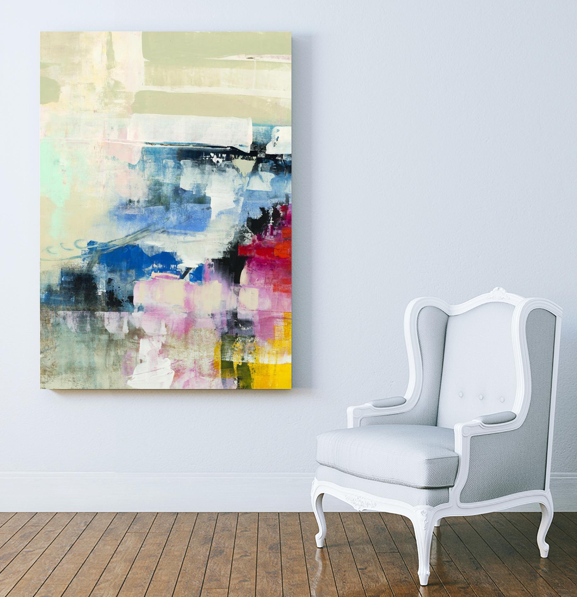 Escape Route I by Nancy Ngo on GIANT ART - blues abstract