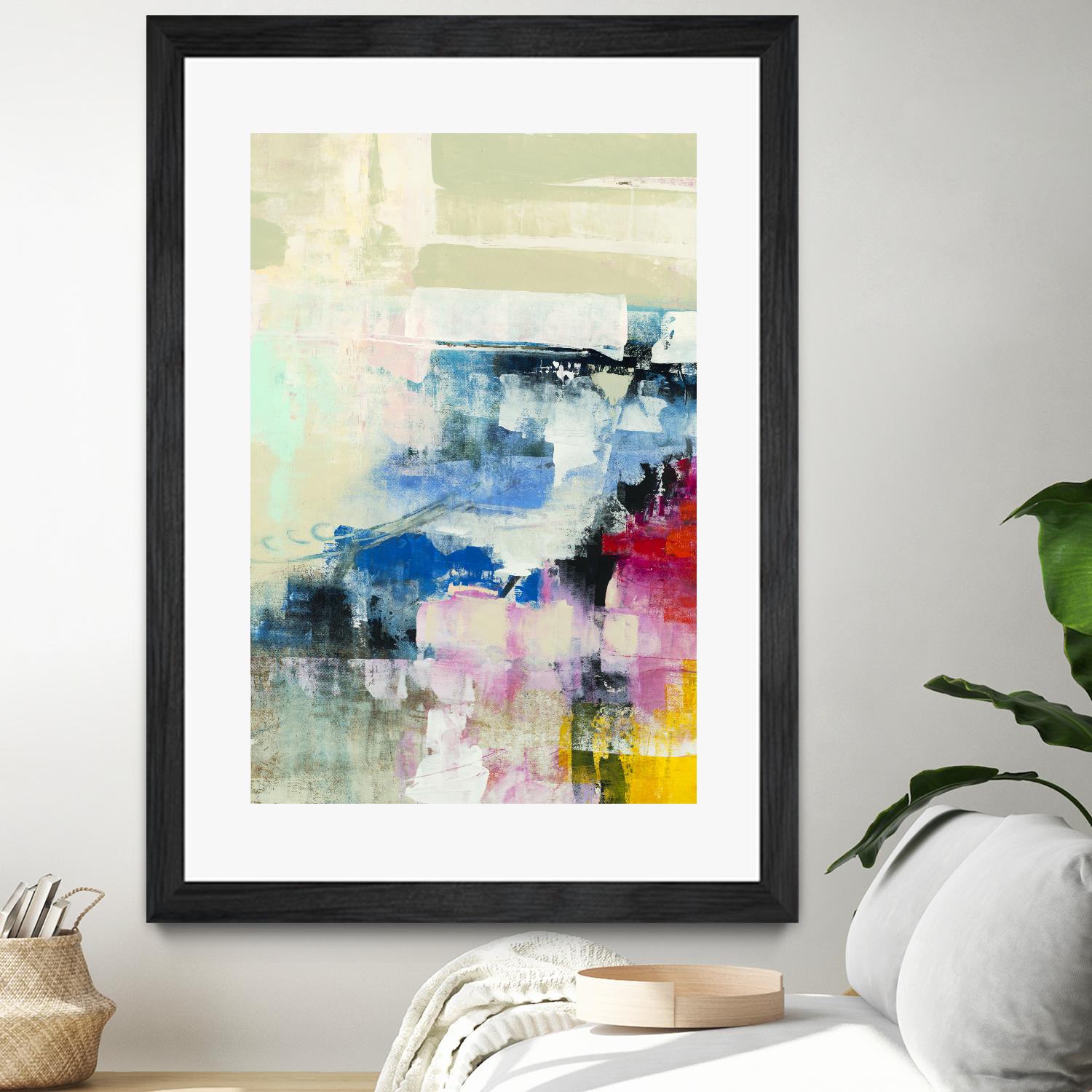 Escape Route I by Nancy Ngo on GIANT ART - blues abstract