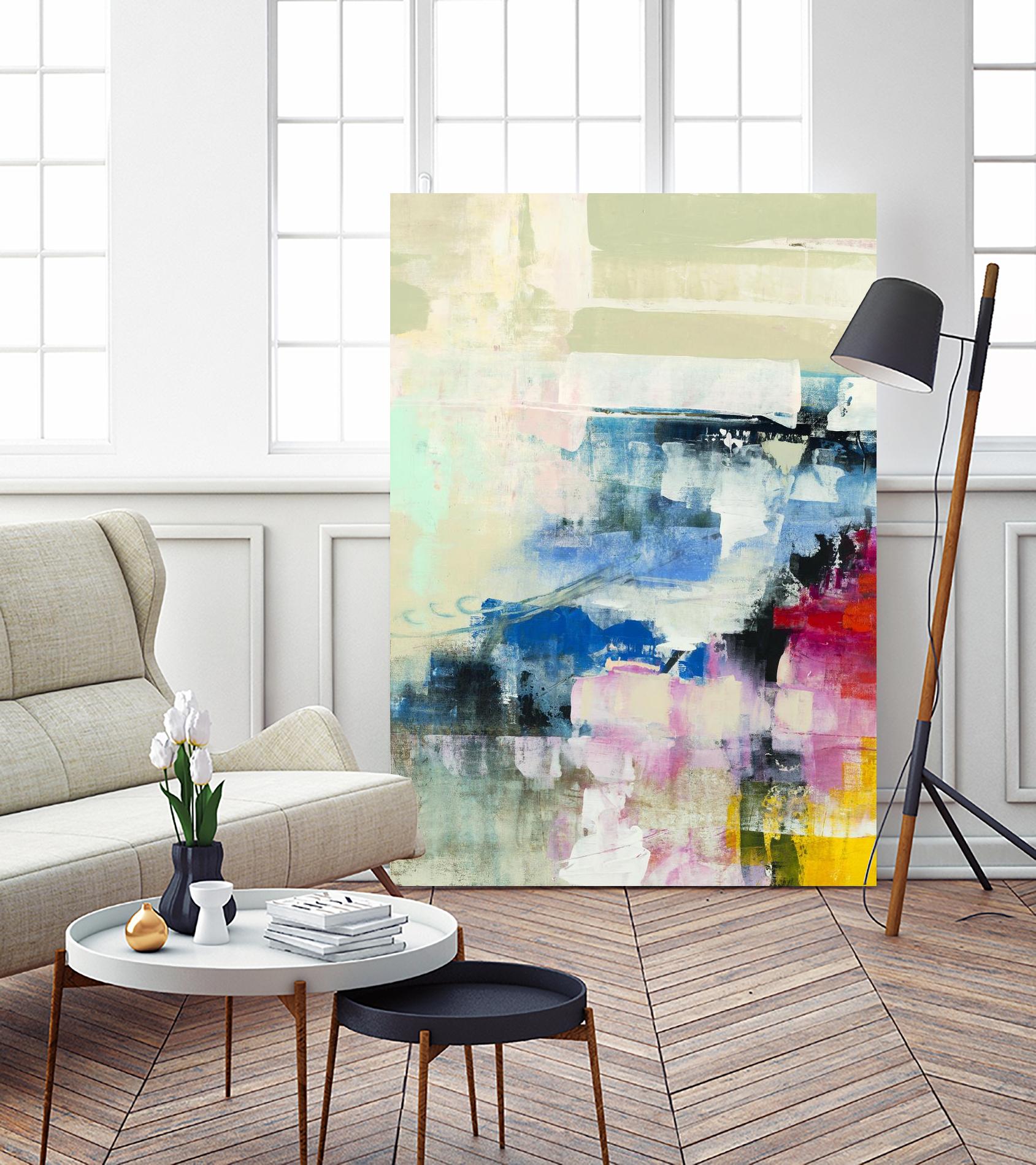 Escape Route I by Nancy Ngo on GIANT ART - blues abstract